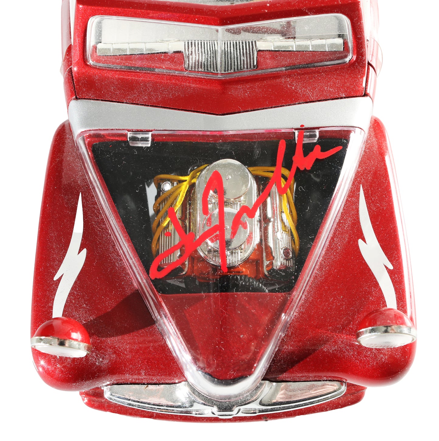 
                  
                    John Travolta as Danny Zuko in Grease (Beckett) Signed Greased Lightning 1:18 Scale Diecast Model Car
                  
                