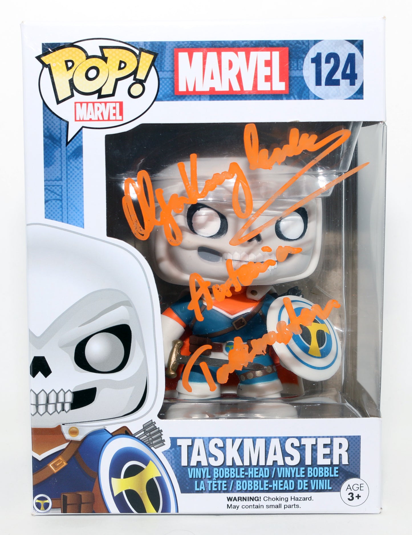 
                  
                    Olga Kurylenko as Taskmaster in Thunderbolts* / The New Avengers Signed Funko POP! #124 with Character Name
                  
                