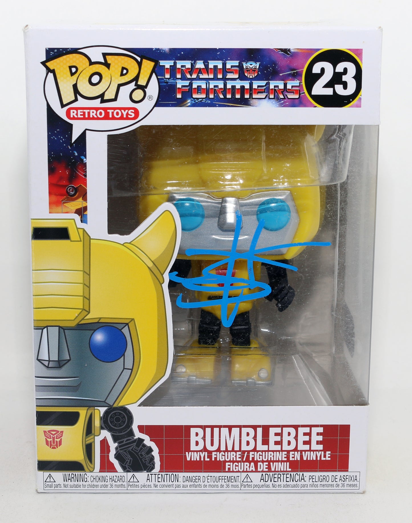 
                  
                    Shia LaBeouf as Sam Witwicky in Transformers (SWAU) Signed Funko POP! #23
                  
                