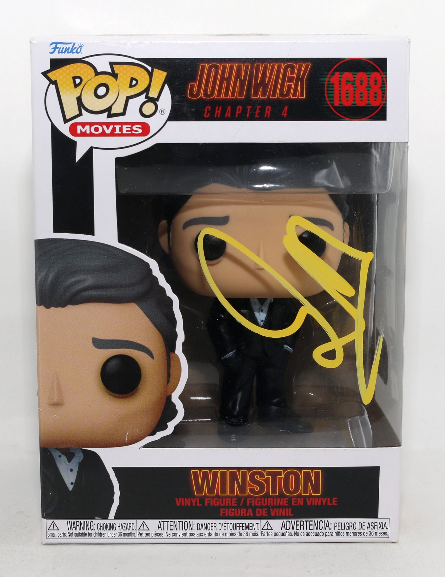 
                  
                    Ian McShane as Winston in John Wick: Chapter 4 (SWAU) Signed Funko POP! #1688
                  
                