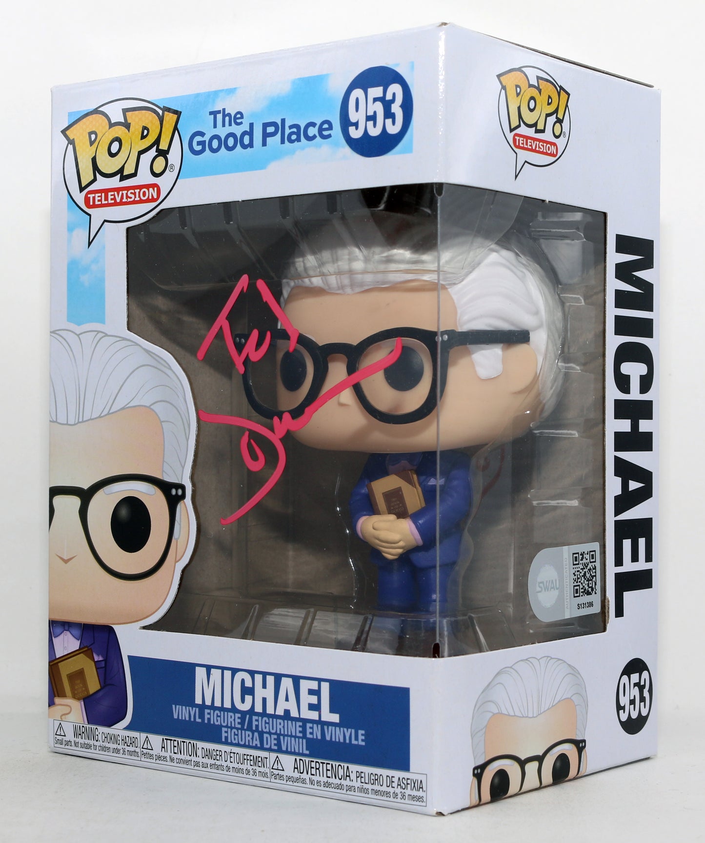
                  
                    Ted Danson as Michael in The Good Place (SWAU) Signed Funko POP! #953
                  
                