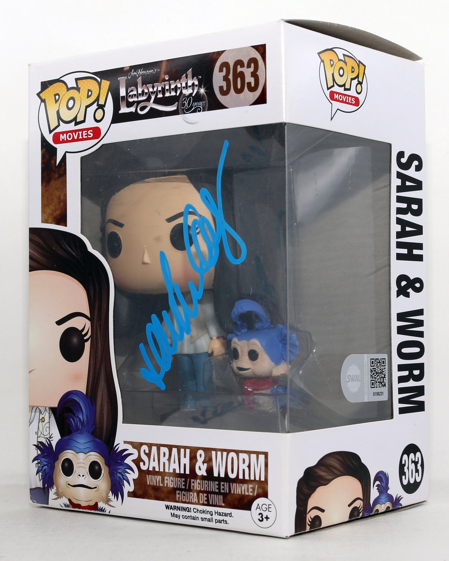 
                  
                    Jennifer Connelly as Sarah in Jim Henson's Labyrinth (SWAU) Signed Funko POP! #363
                  
                