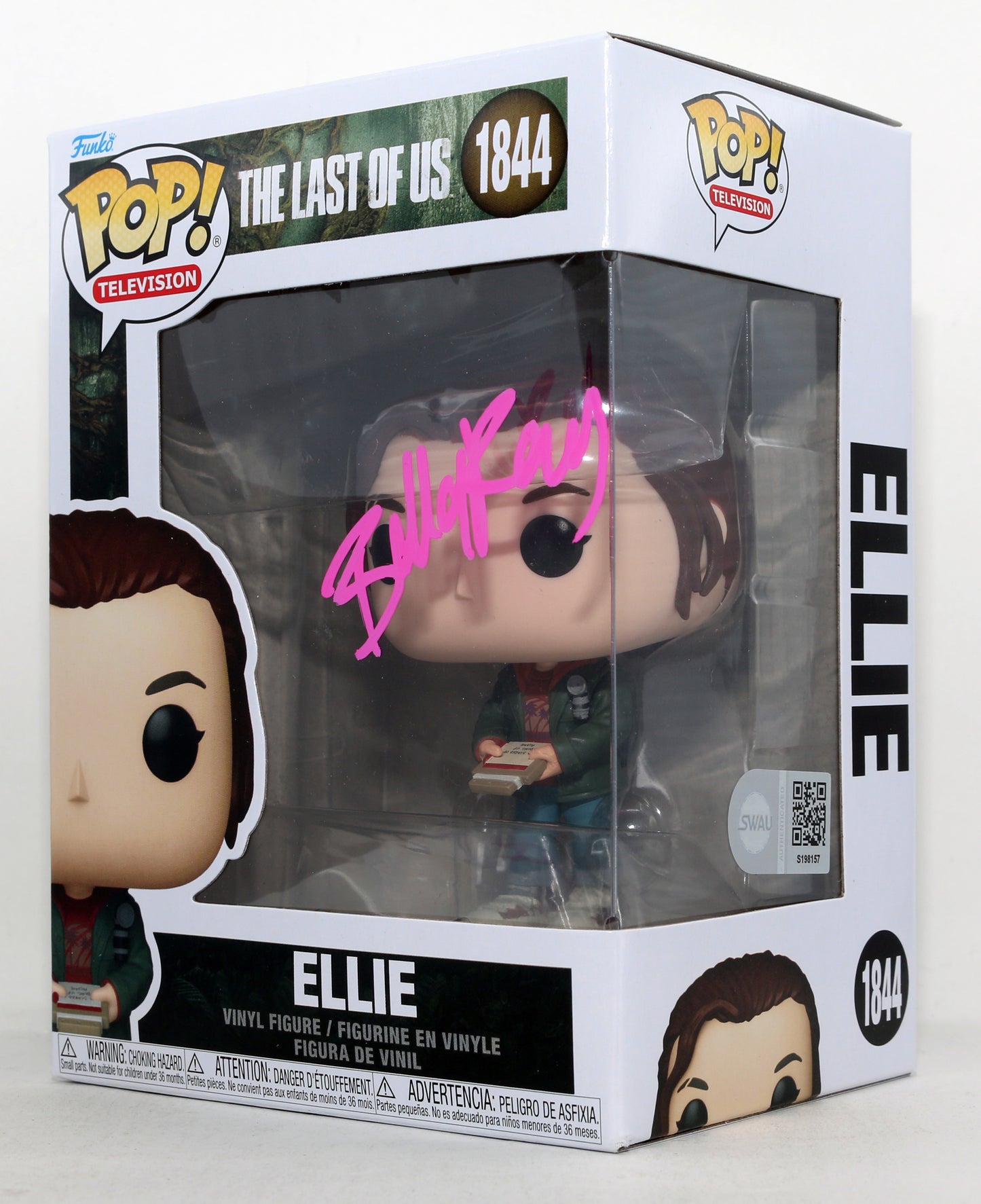 
                  
                    Bella Ramsey as Ellie in The Last of Us (SWAU) Signed Funko POP! #1844
                  
                