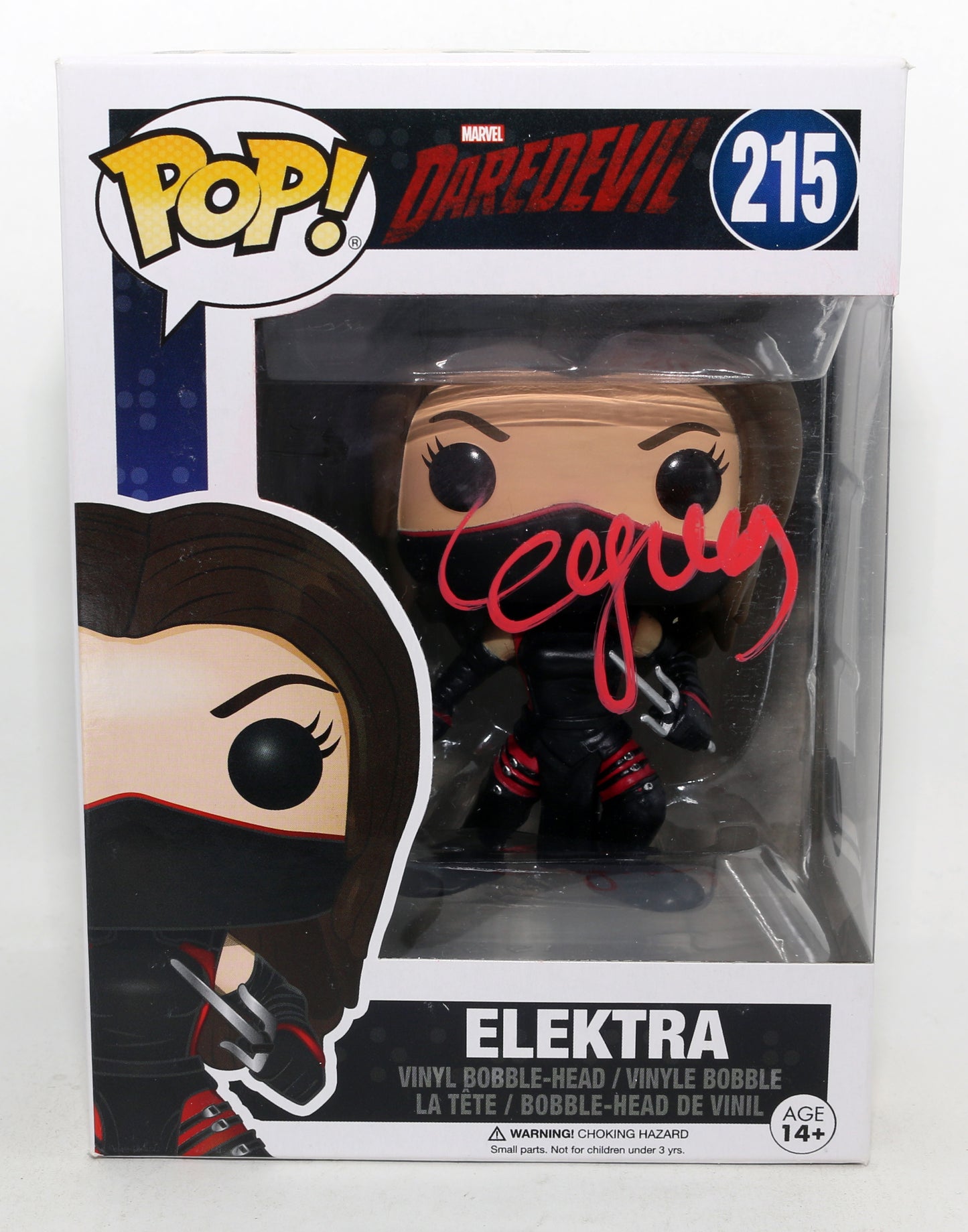 
                  
                    Elodie Yung as Elektra in Daredevil (Beckett) Signed Funko POP! #215
                  
                