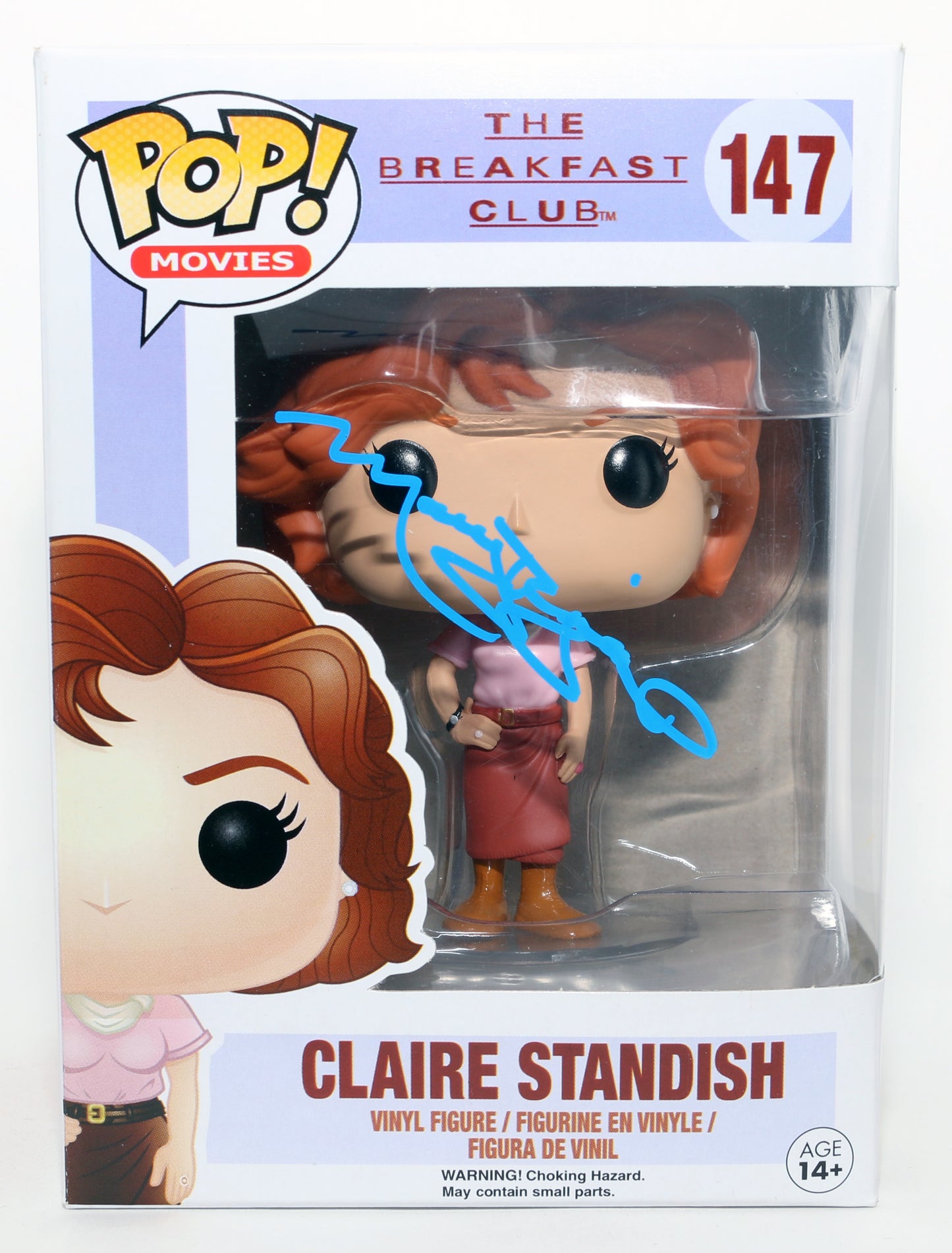 
                  
                    Molly Ringwald as Claire Standish in The Breakfast Club Signed Funko POP! #147
                  
                