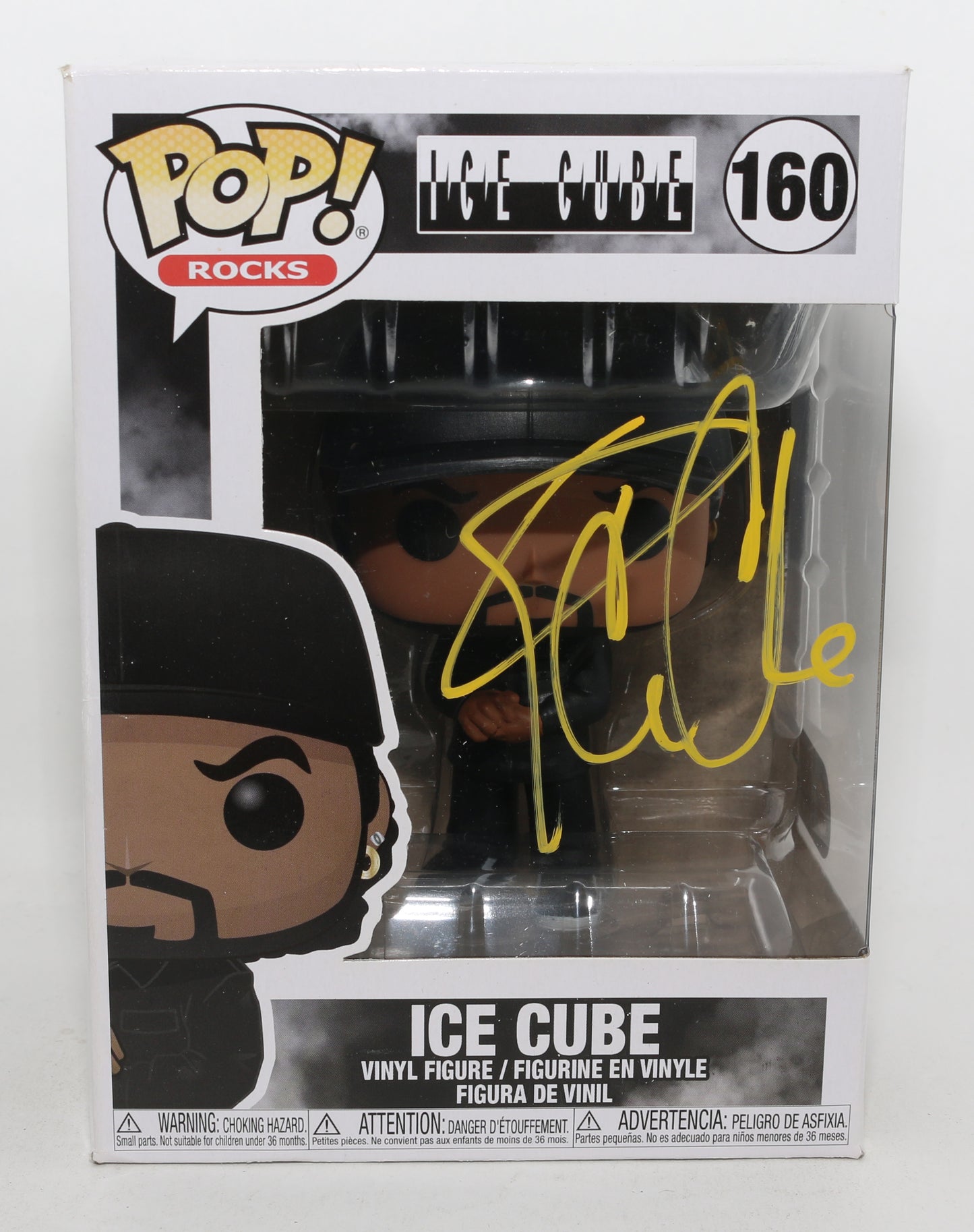 
                  
                    Ice Cube Rapper from N.W.A., Songwriter, & Actor (SWAU) Signed Funko POP! #160
                  
                