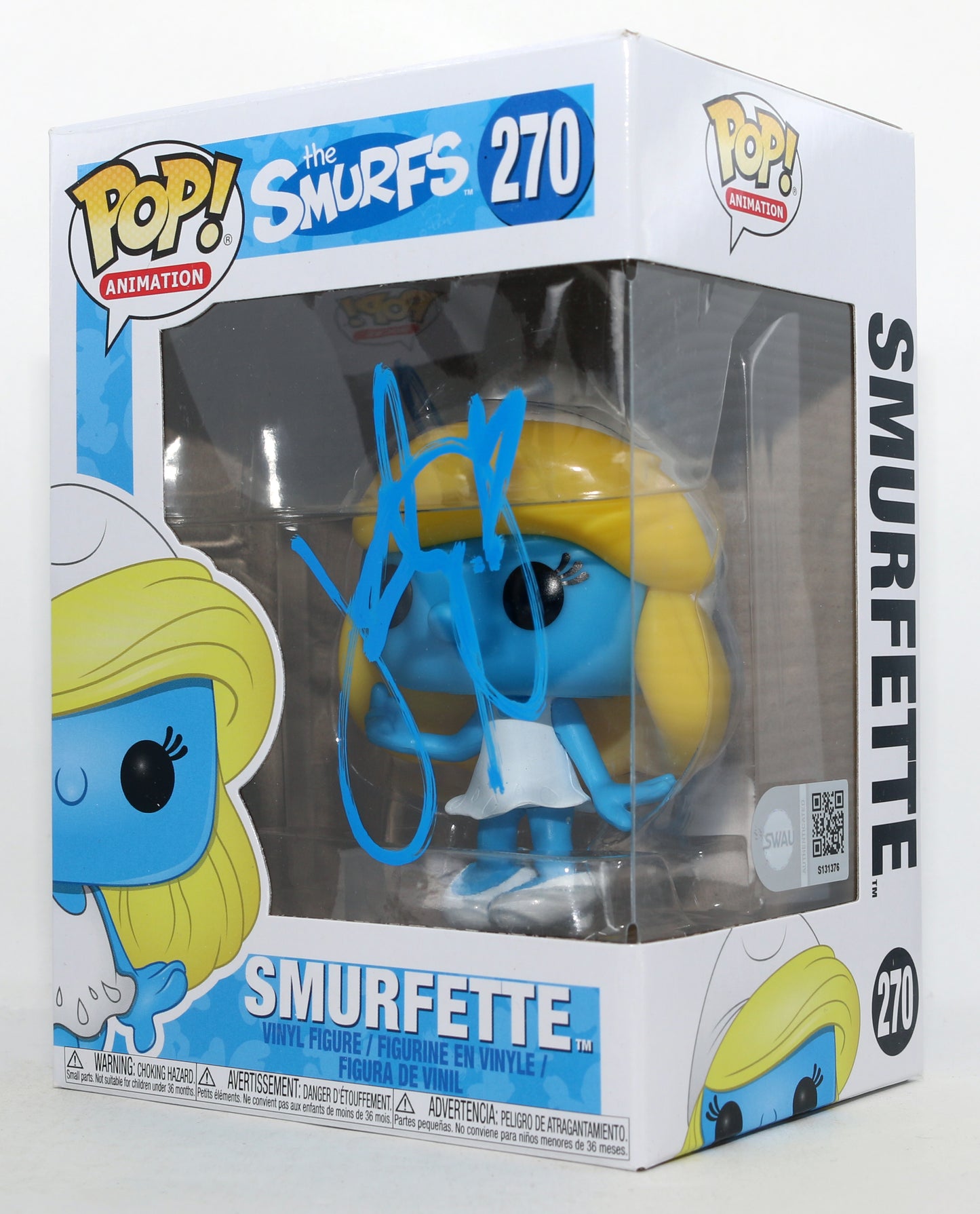 
                  
                    Katy Perry as Smurfette in The Smurfs (SWAU) Signed Funko POP! #270
                  
                