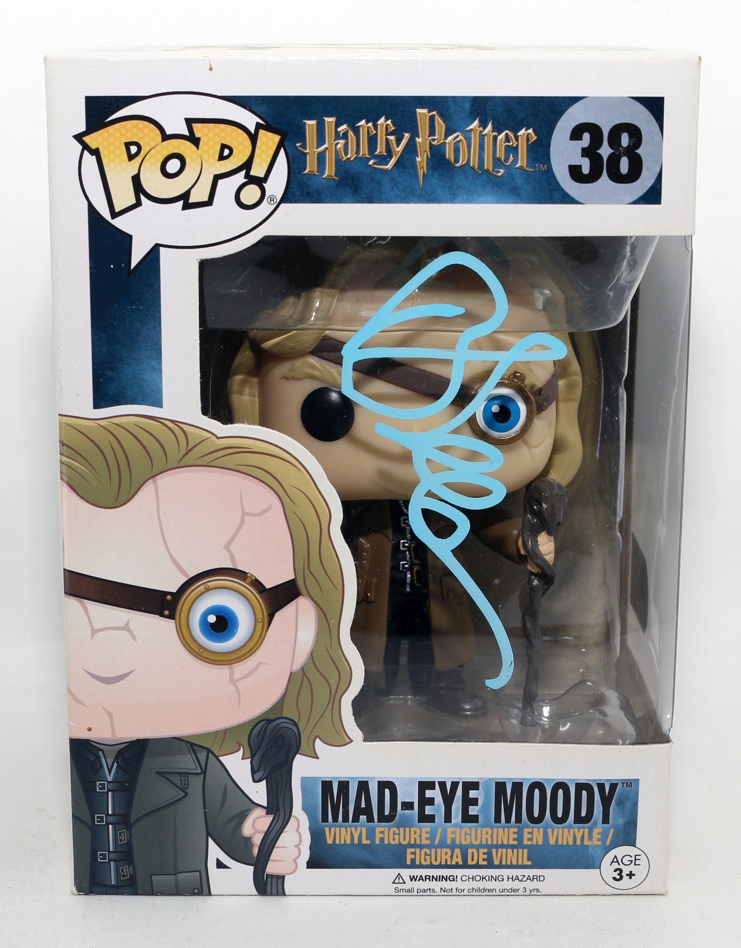
                  
                    Brendan Gleeson as Mad-Eye Moody in Harry Potter (SWAU) Signed Funko POP! #38
                  
                