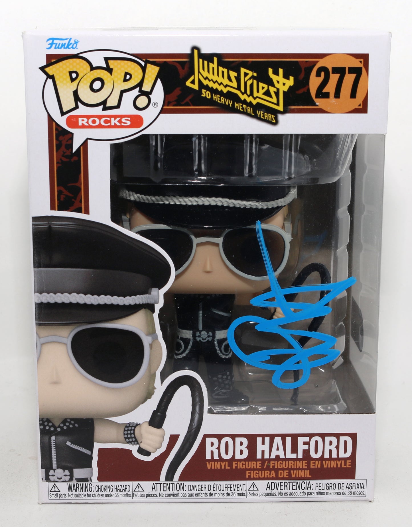 
                  
                    Rob Halford from Judas Priest Singer & Songwriter (SWAU) Signed Funko POP! #277
                  
                