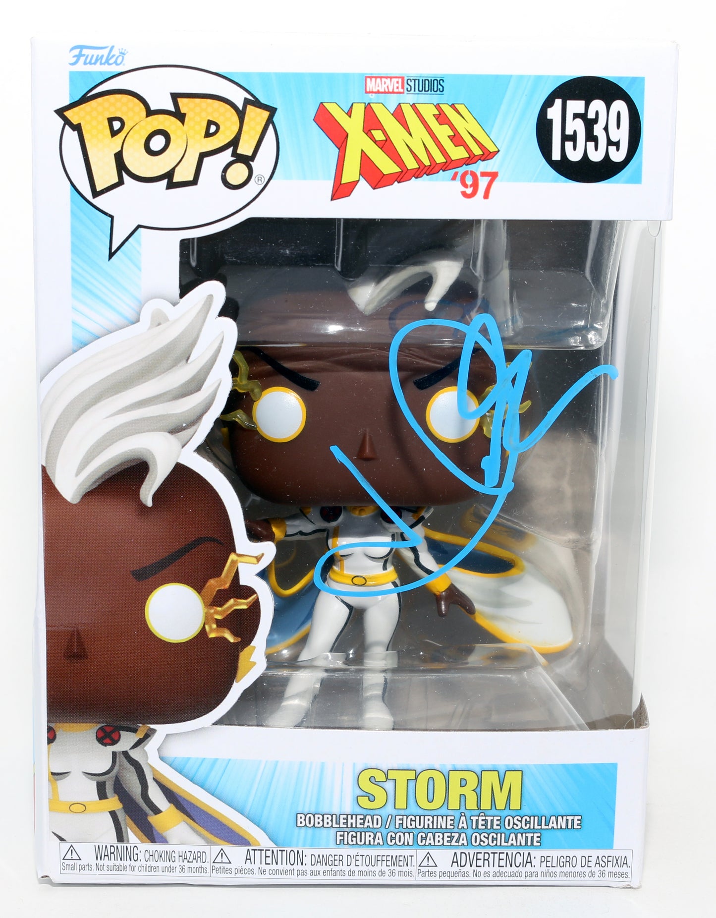 
                  
                    Halle Berry as Storm in X-Men Signed Funko POP! #1539
                  
                