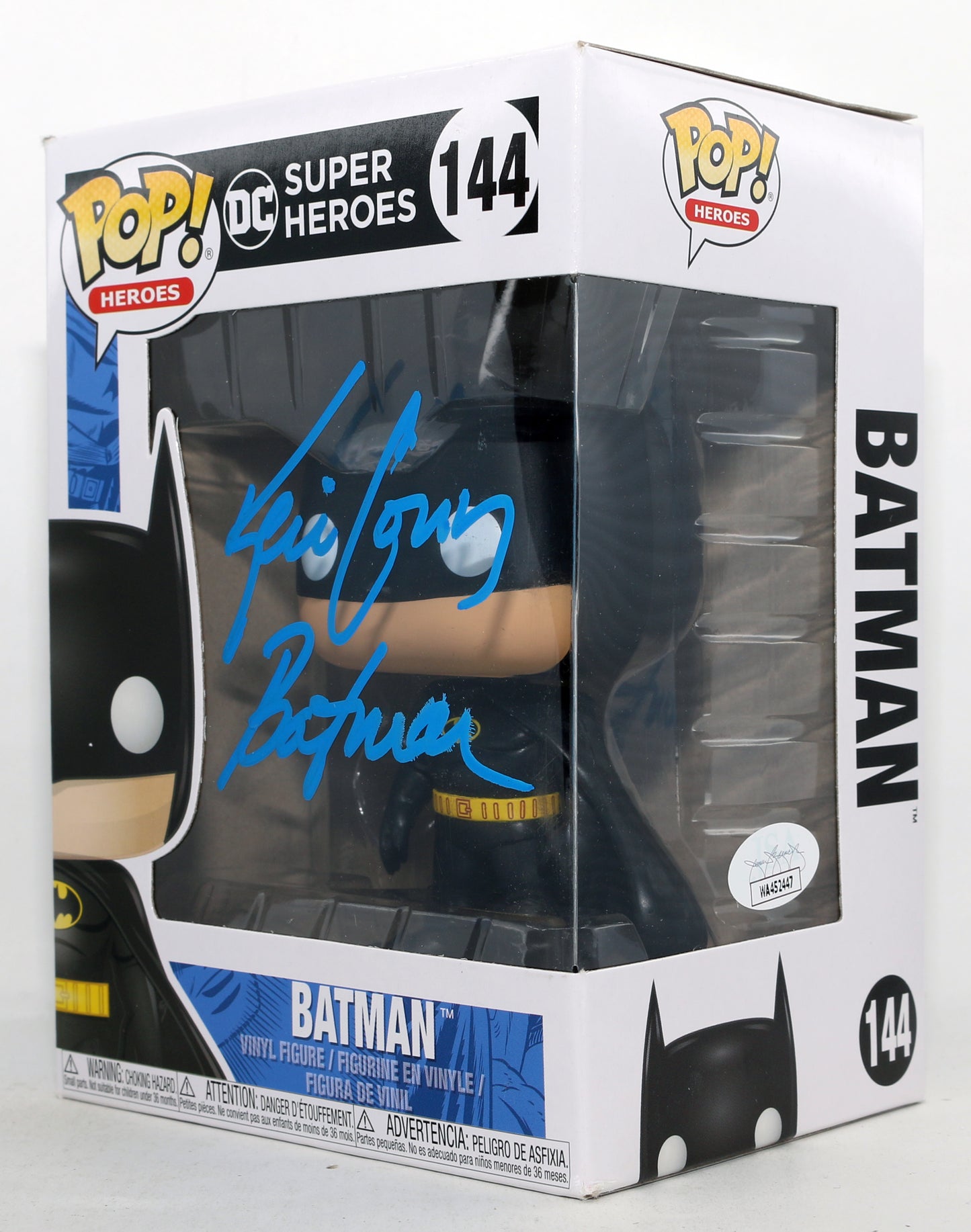 
                  
                    Kevin Conroy as Batman & Mark Hamill as The Joker in Batman: The Animated Series (JSA / Official Pix) Set of 2 Signed Funko POP! #144 & #28 with Character Name
                  
                