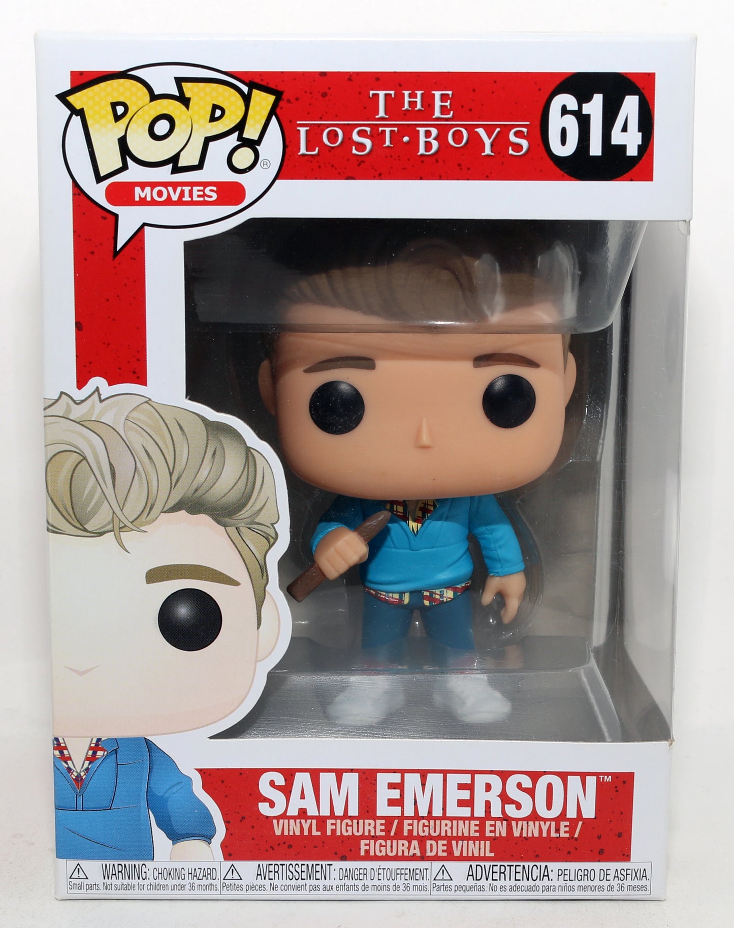 
                  
                    The Lost Boys (JSA) Funko POP! 5pc Set Cast Signed by Kiefer Sutherland, Jason Patric, Corey Feldman, & Jamison Newlander with Character Names
                  
                