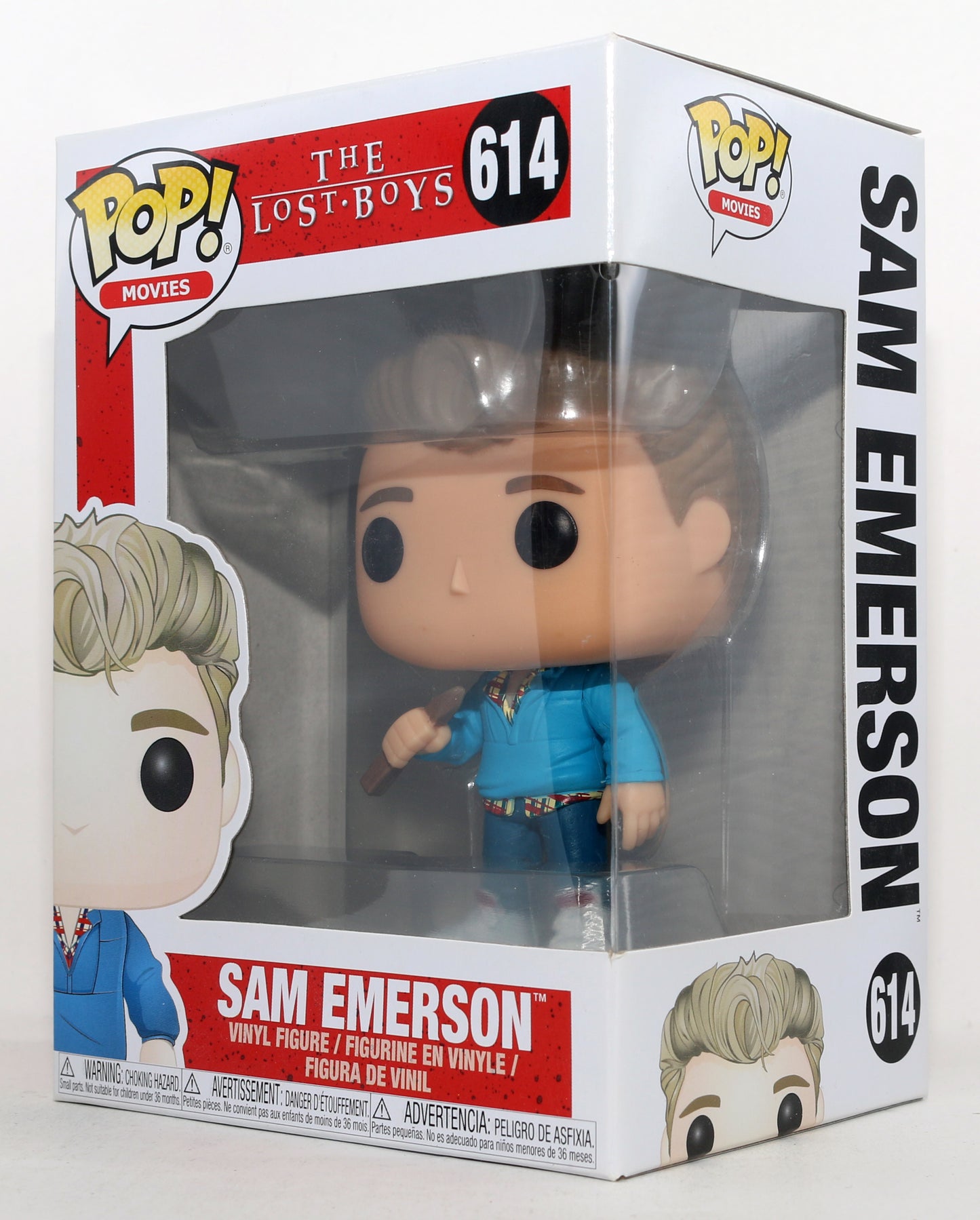 
                  
                    The Lost Boys (JSA) Funko POP! 5pc Set Cast Signed by Kiefer Sutherland, Jason Patric, Corey Feldman, & Jamison Newlander with Character Names
                  
                