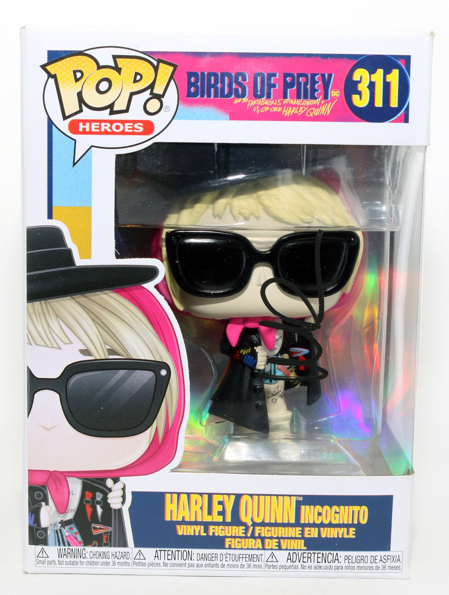 
                  
                    Margot Robbie as Harley Quinn in Birds of Prey Signed Funko POP! #311
                  
                