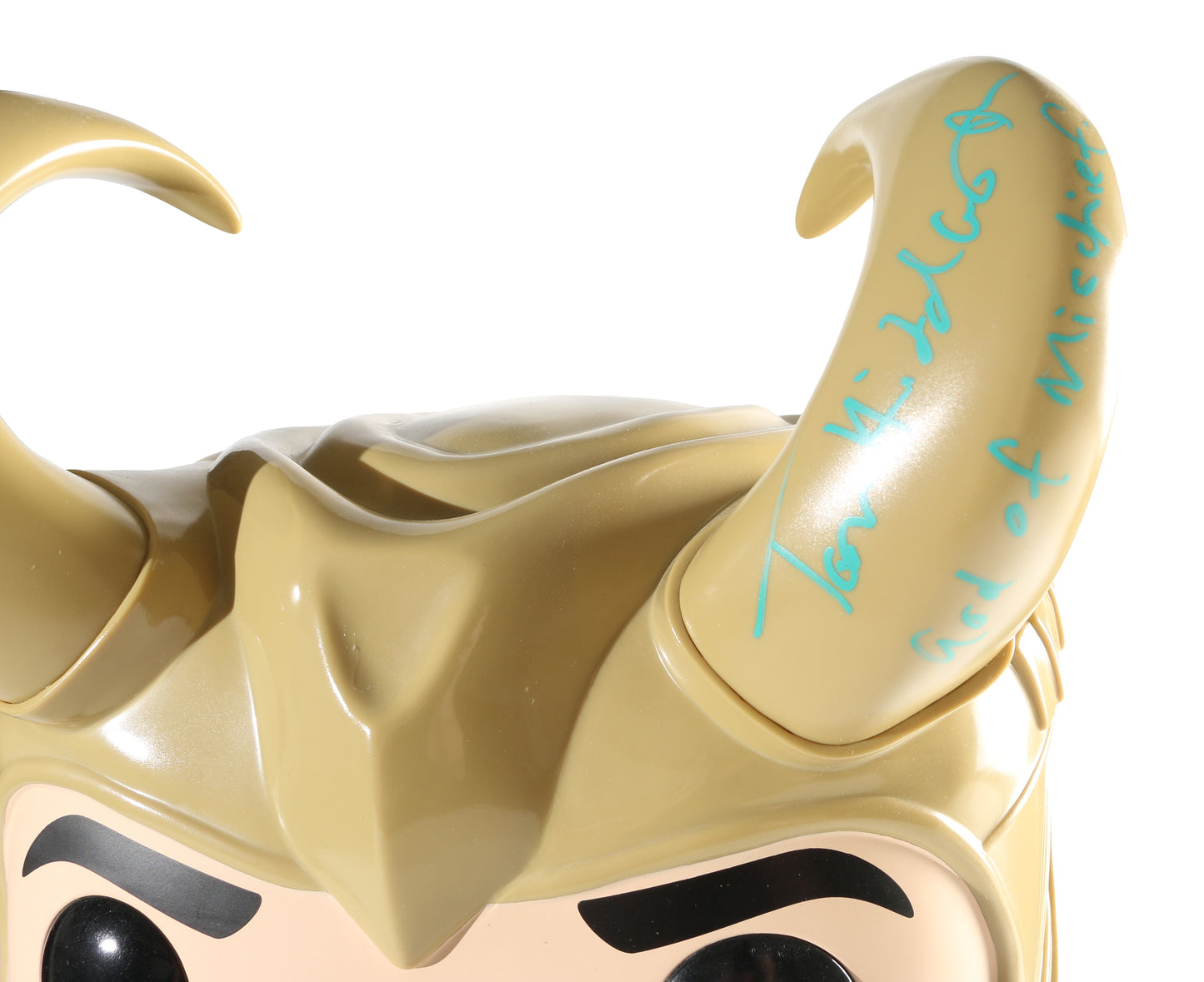 
                  
                    Tom Hiddleston as Loki in The Avengers (Official Pix) Signed Jumbo Funko POP! #1346 with Character Name
                  
                