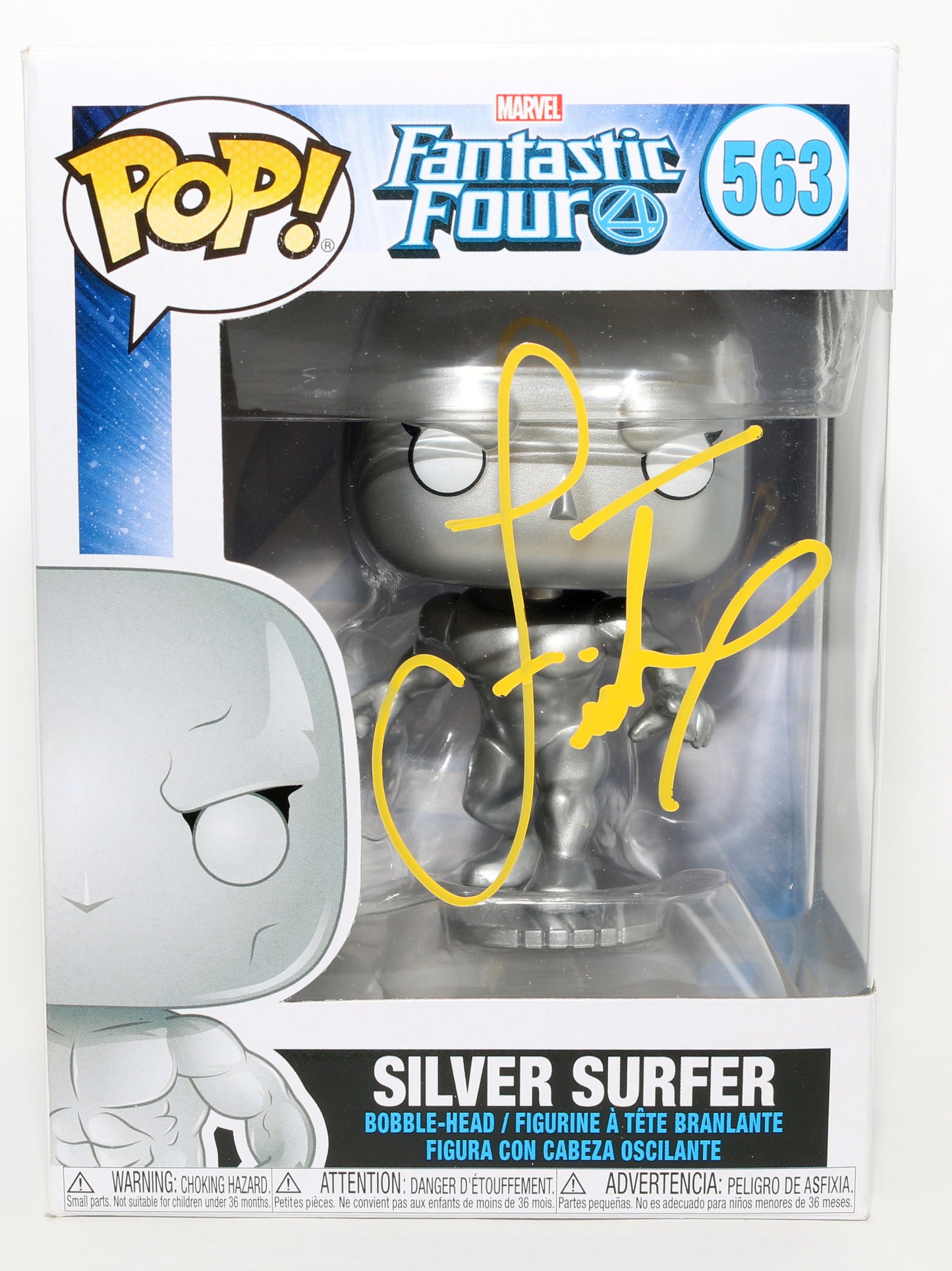 
                  
                    Laurence Fishburne as Silver Surfer in Fantastic Four: Rise of the Silver Surfer Signed Funko POP! #563
                  
                