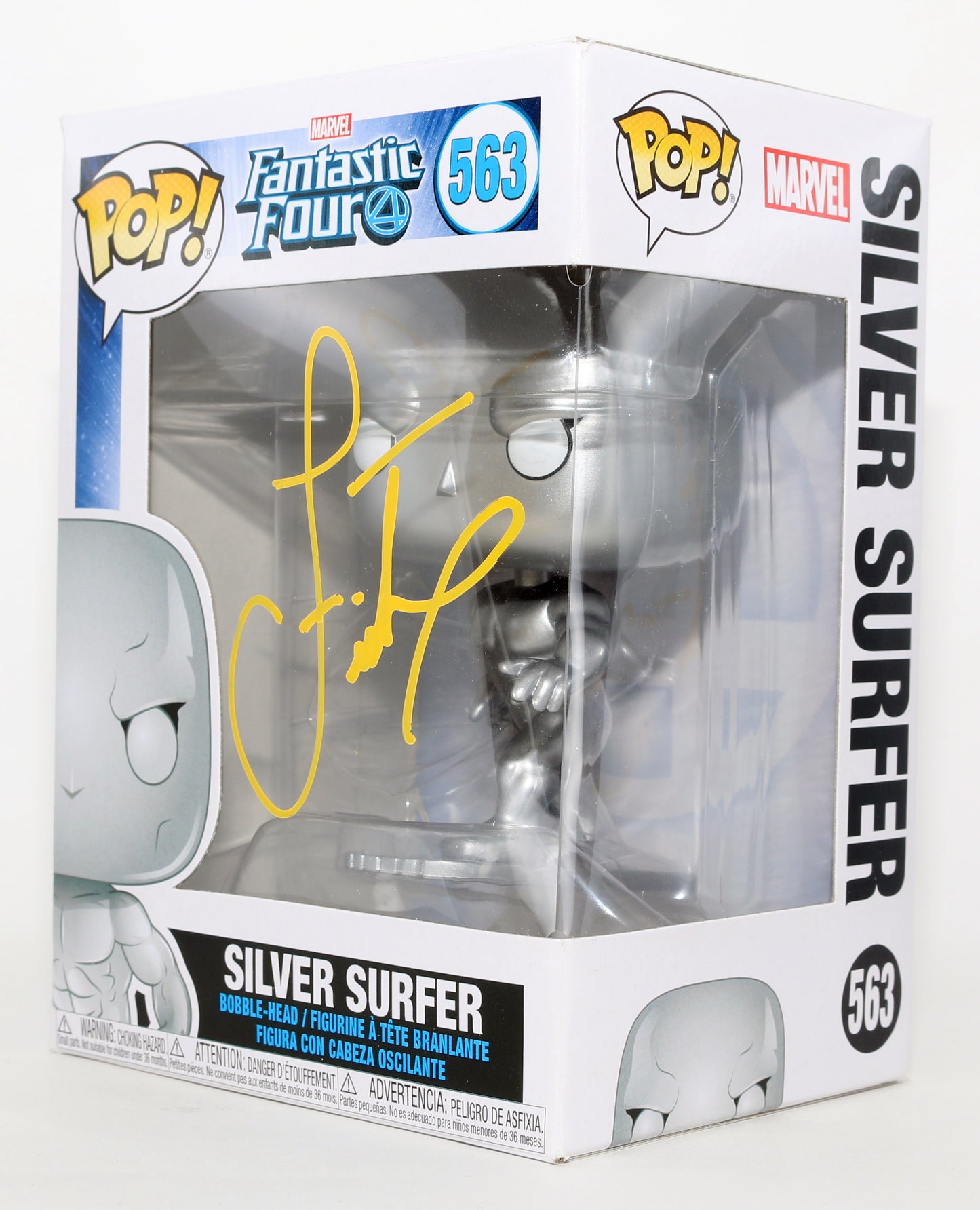 
                  
                    Laurence Fishburne as Silver Surfer in Fantastic Four: Rise of the Silver Surfer Signed Funko POP! #563
                  
                