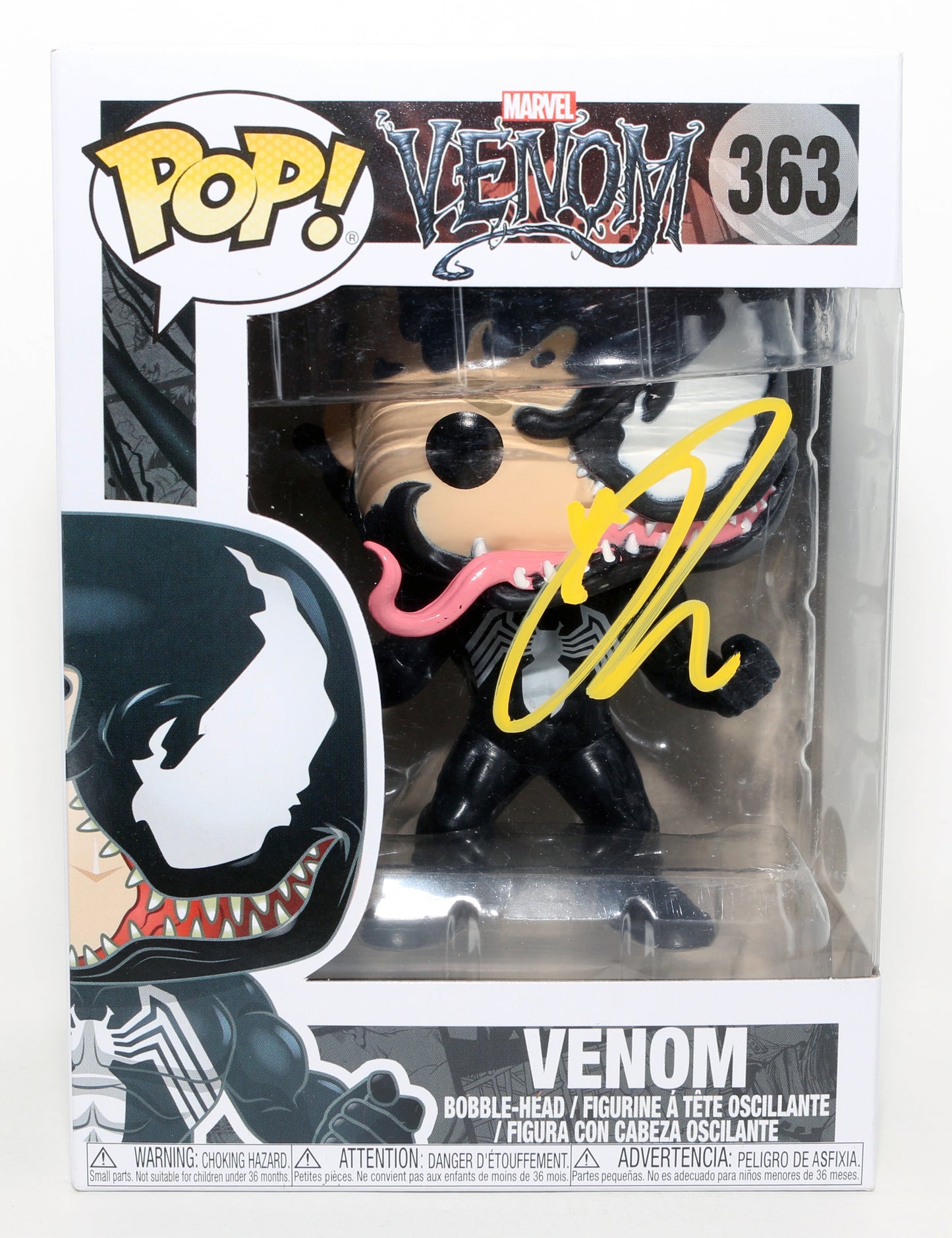 
                  
                    Tom Hardy as Venom in Venom (JSA) Signed Funko POP! #363
                  
                