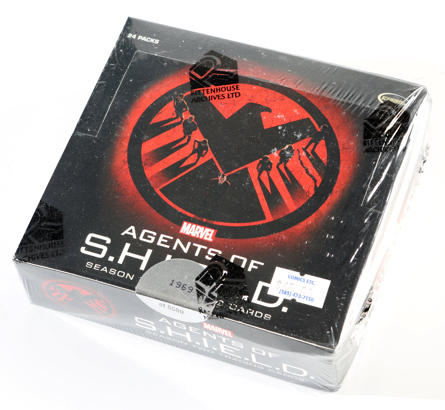 
                  
                    Marvel Agents of S.H.I.E.L.D. Season Two Rittenhouse Sealed Trading Card Case
                  
                
