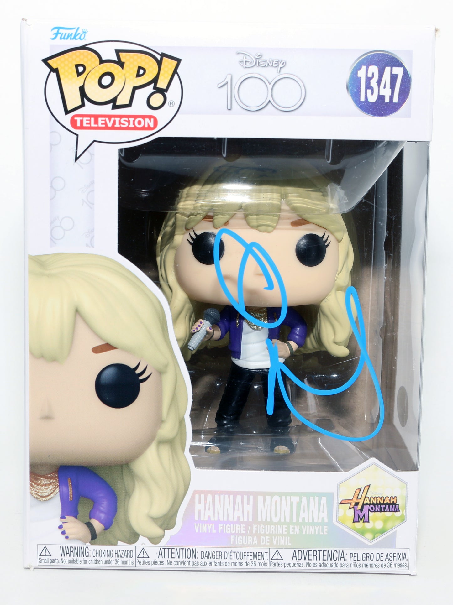 
                  
                    Miley Cyrus as Hannah Montana in Disney's Hannah Montana (JSA) Signed Funko POP! #1347
                  
                