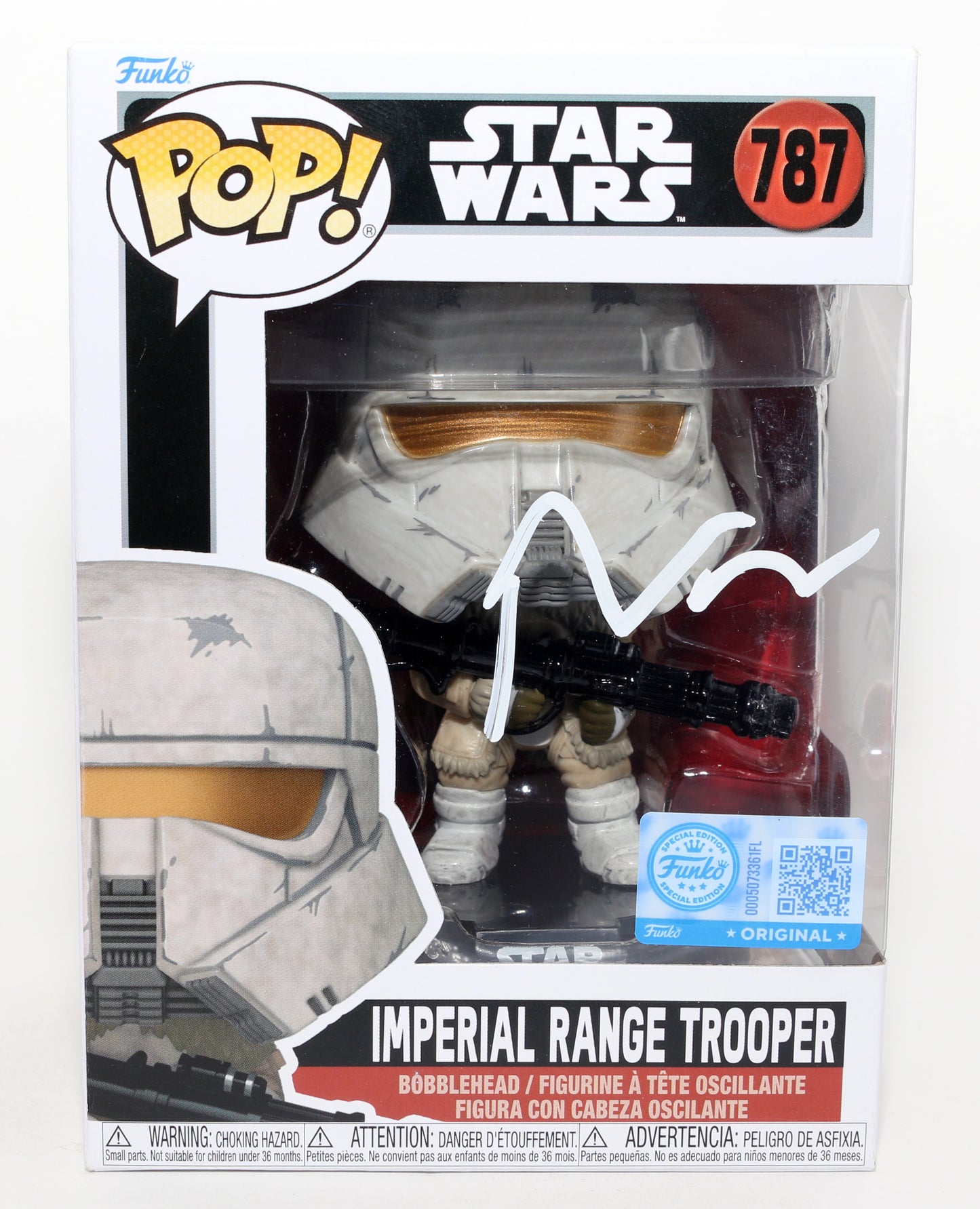 
                  
                    Tony Gilroy Creator of Star Wars: Andor (SWAU) Signed Funko POP! #787
                  
                