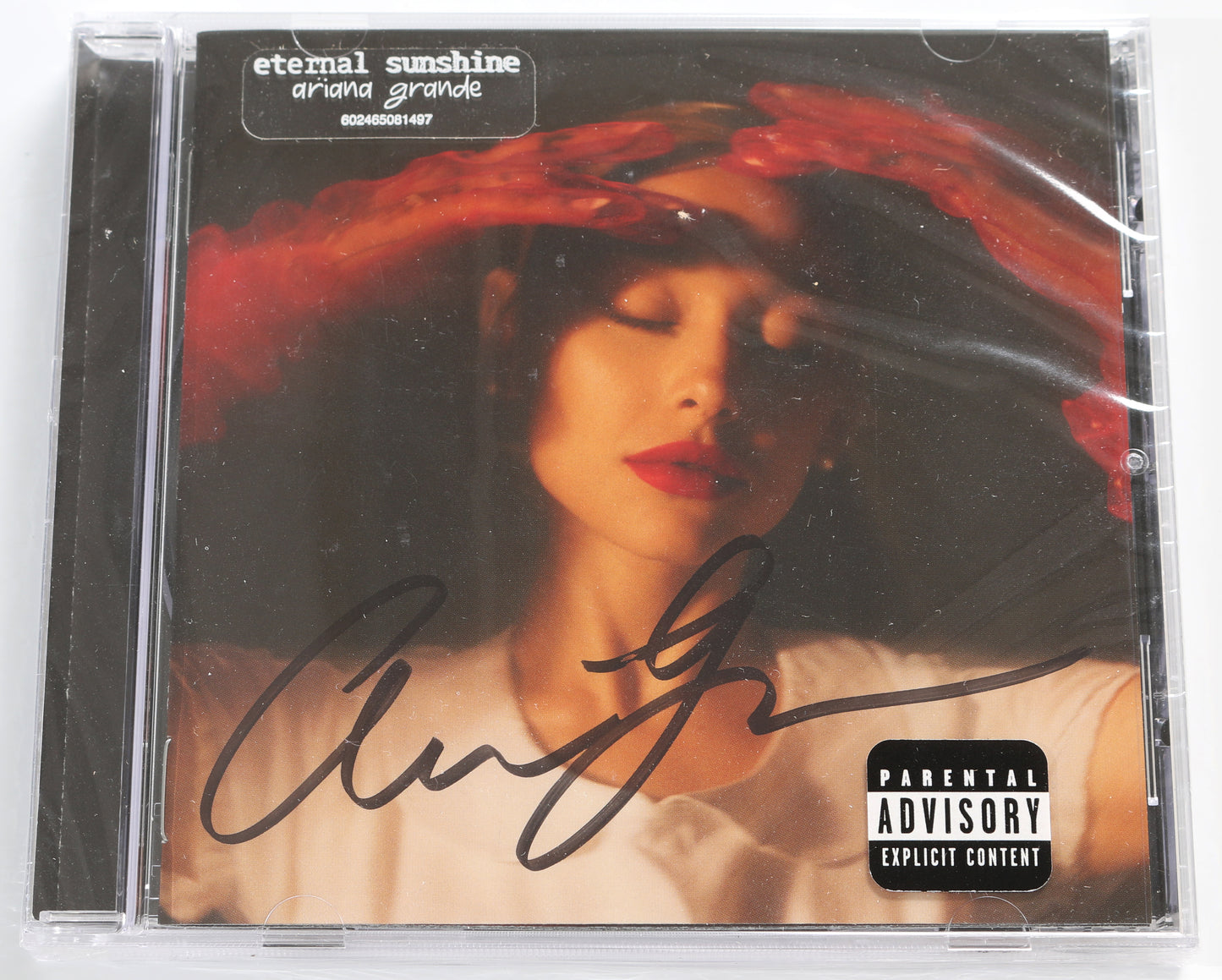 
                  
                    Eternal Sunshine CD Album (Sealed) Signed by Ariana Grande
                  
                