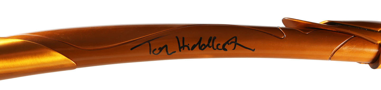 
                  
                    Tom Hiddleston as Loki in The Avengers (JSA Witnessed) Signed Prop Replica Sceptor
                  
                