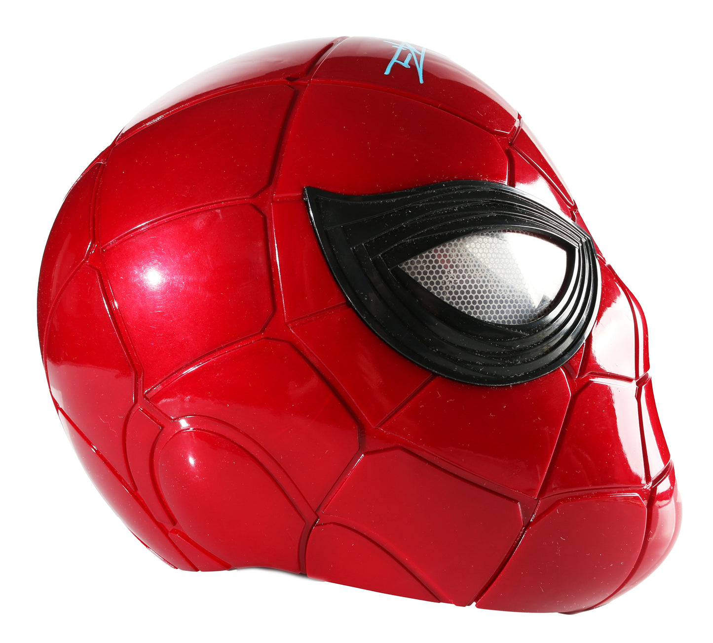 
                  
                    Tom Holland as Iron Spider-Man in Avengers: Infinity War (SWAU) Signed Hasbro Legends Series Prop Replica Helmet with Character Name
                  
                