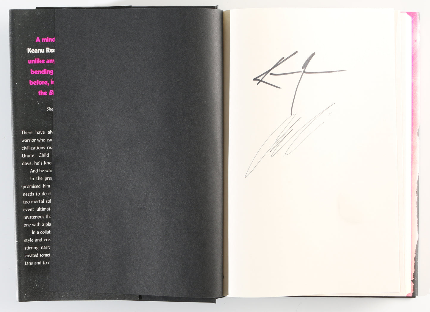 
                  
                    The Book of Elsewhere Hardcover Book Signed by The Matrix & John Wick Actor / Author: Keanu Reeves & Author: China Miéville
                  
                