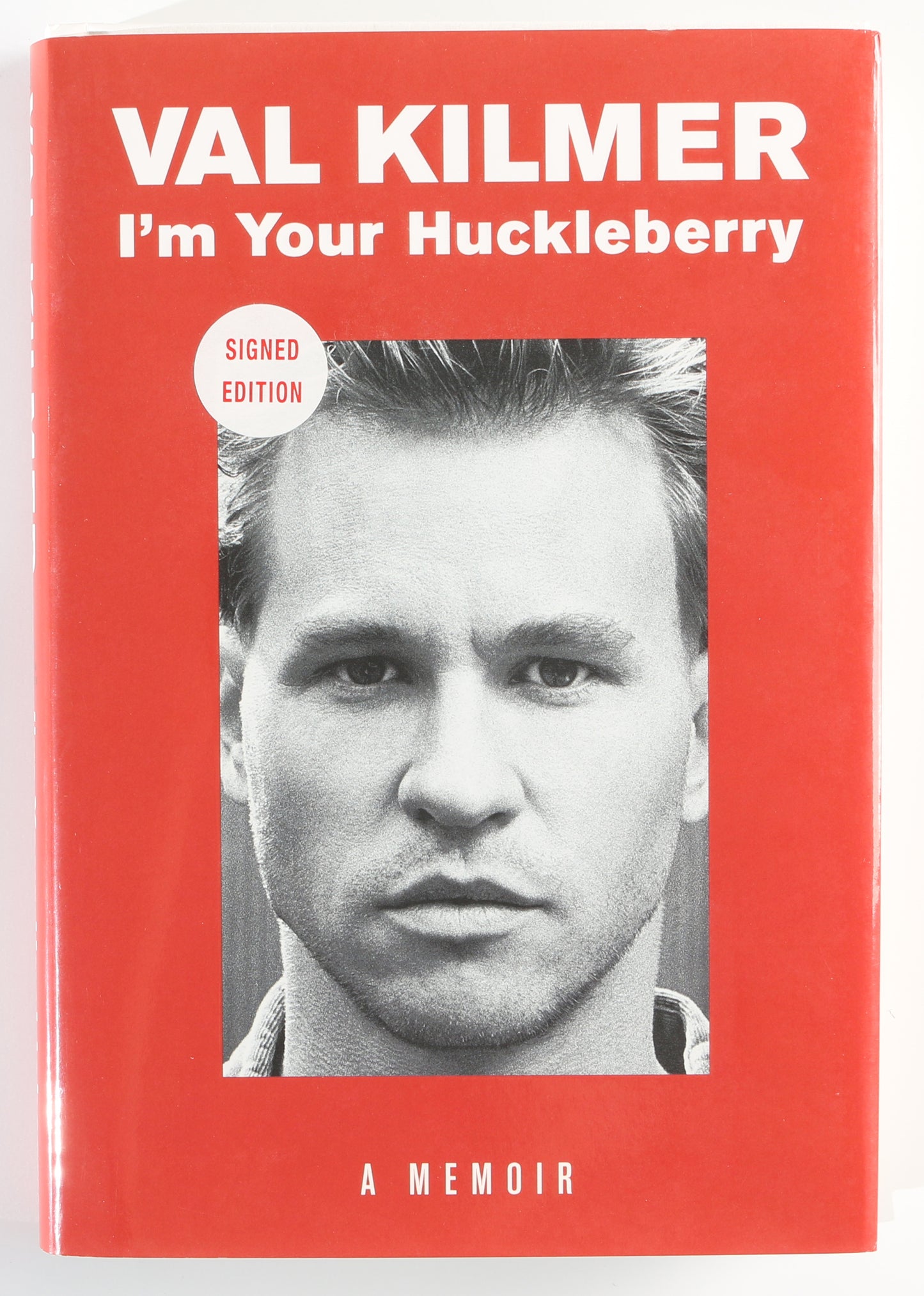 
                  
                    I'm Your Huckleberry Hardcover Book Signed by Top Gun & Batman Forever Actor / Author: Val Kilmer
                  
                
