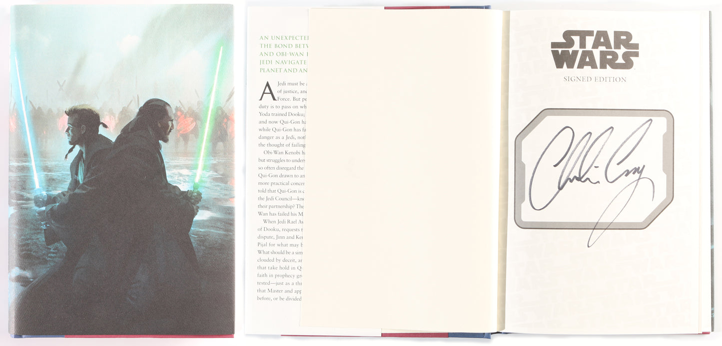 
                  
                    Star Wars: Master & Apprentice Hardcover Book Signed by Author: Claudia Gray
                  
                