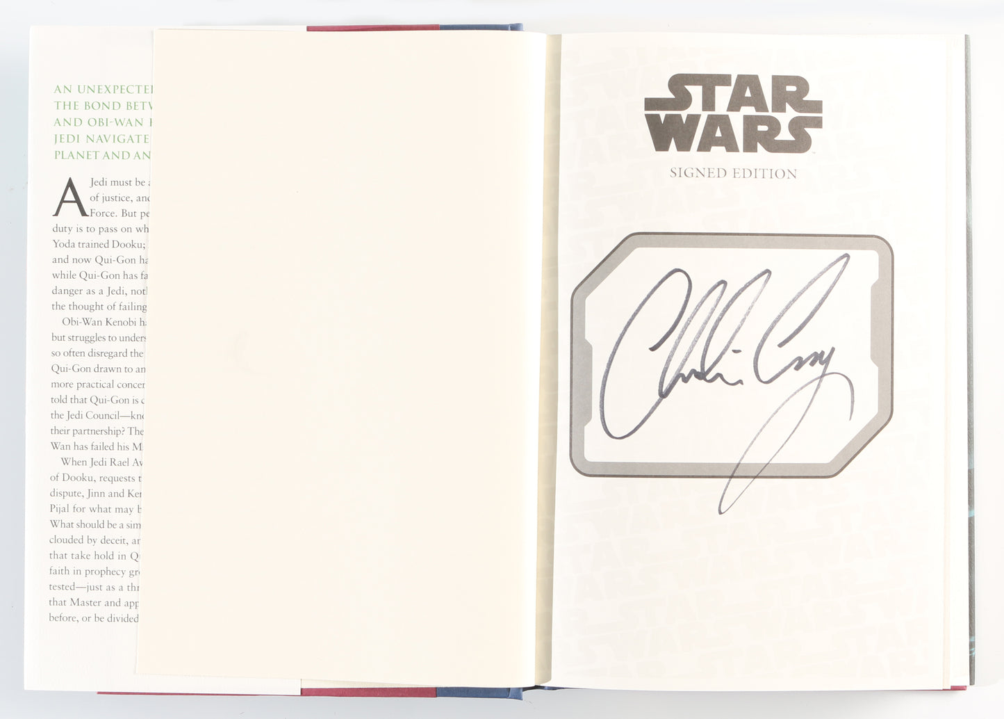 
                  
                    Star Wars: Master & Apprentice Hardcover Book Signed by Author: Claudia Gray
                  
                