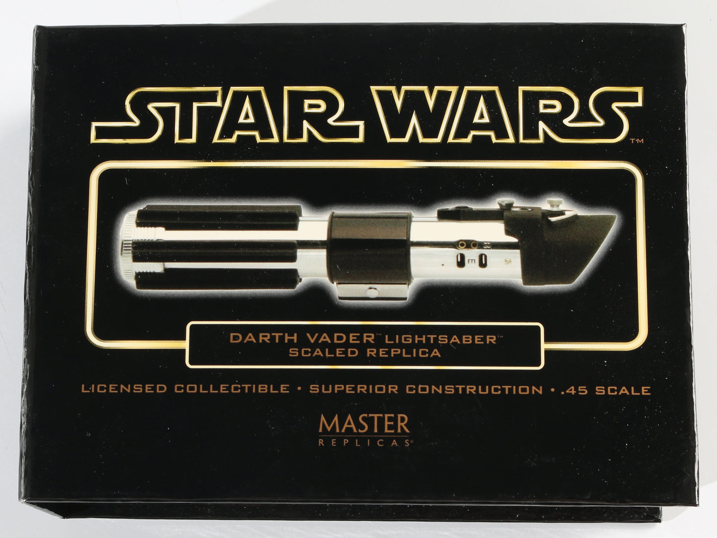 
                  
                    Dave Prowse as Darth in Star Wars: A New Hope Master Replicas Scaled Prop Replica Mini Lightsaber
                  
                