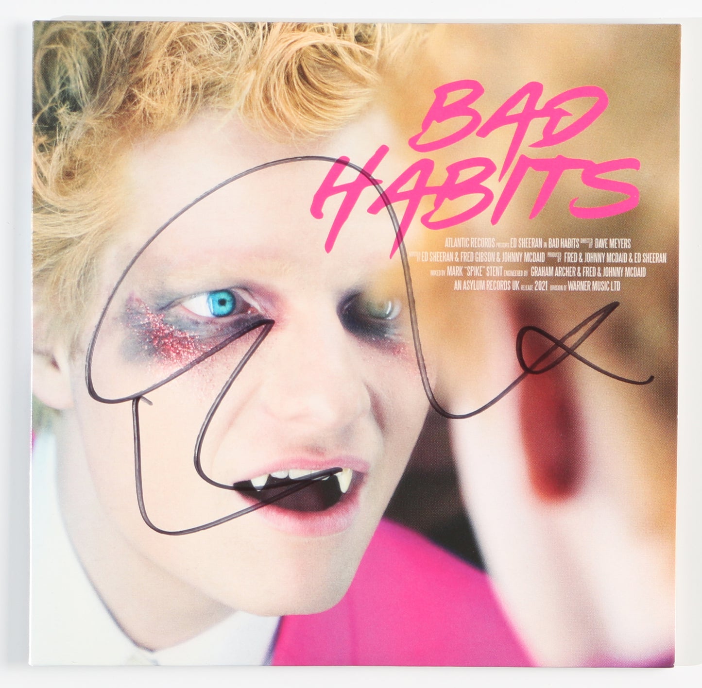 
                  
                    Ed Sheeran: Bad Habits CD Album Signed by Ed Sheeran
                  
                