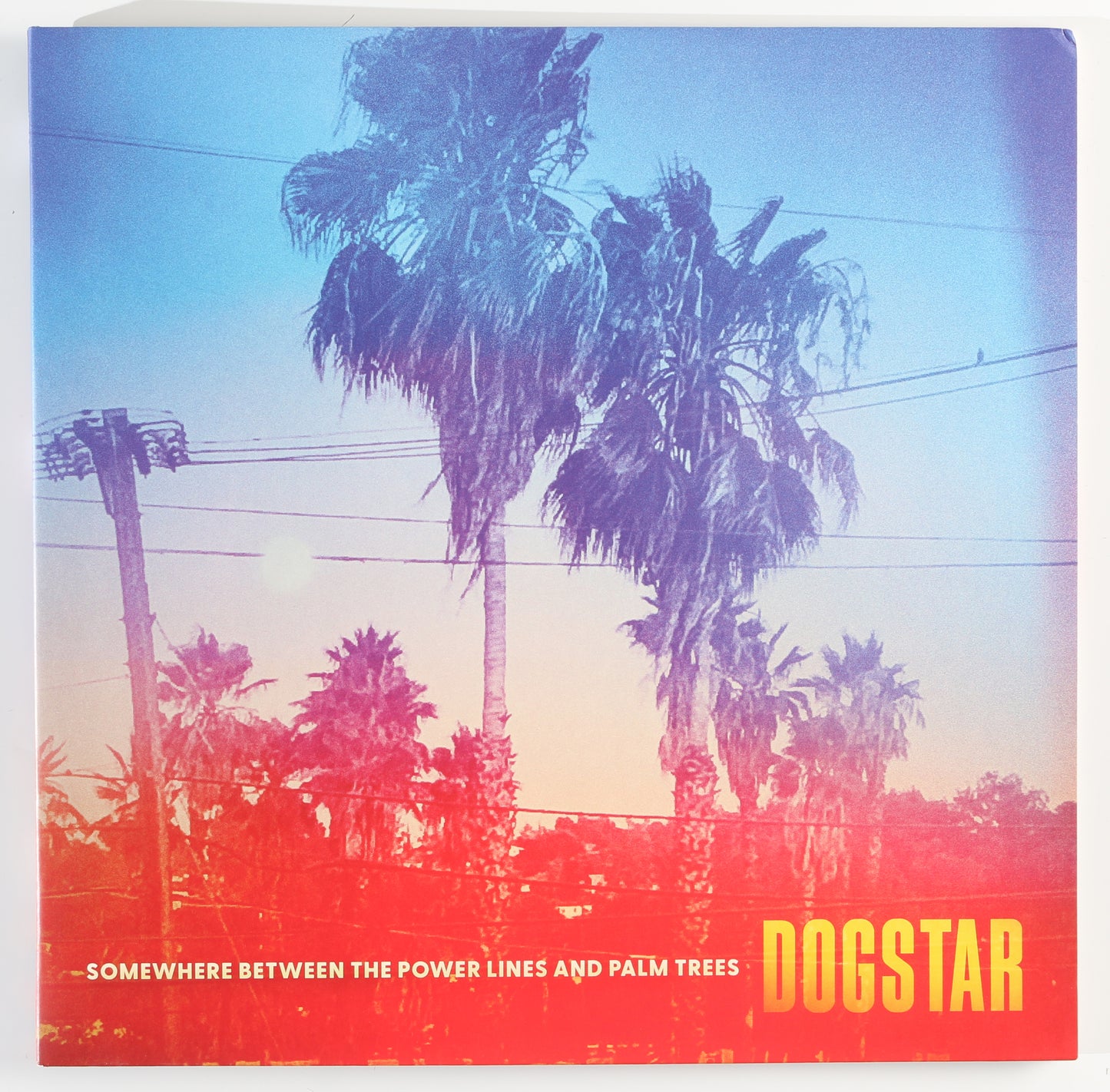 
                  
                    Dogstar: Somewhere Between the Power Lines & Palm Trees LP 12" Vinyl Record Insert Band Signed by Keanu Reeves, Robert Mailhouse, & Bret Domrose
                  
                