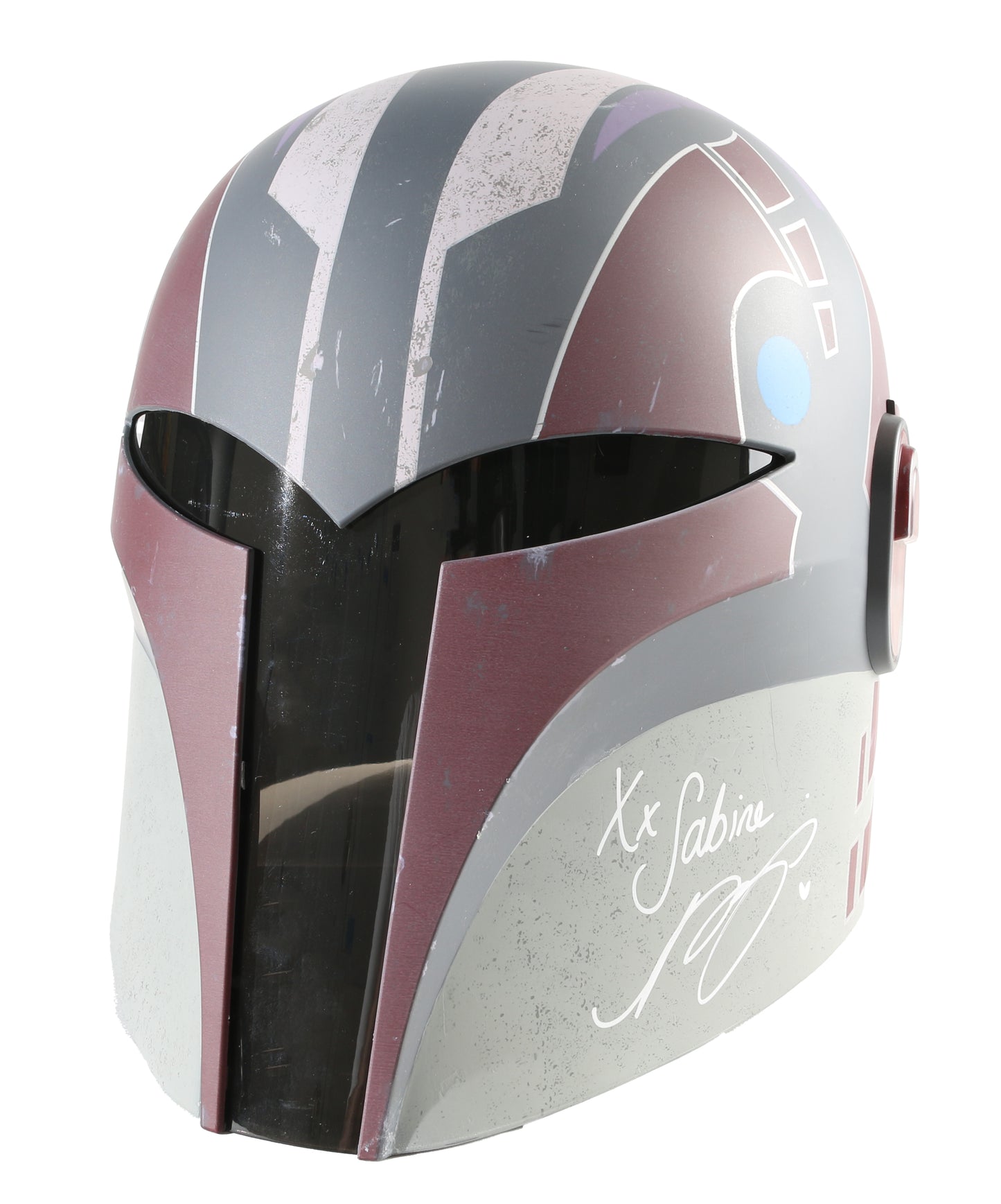
                  
                    Sabine from Star Wars: Ahsoka Prop Replica Hasbro The Black Series Helmet Signed by Natasha Liu Bordizzo
                  
                