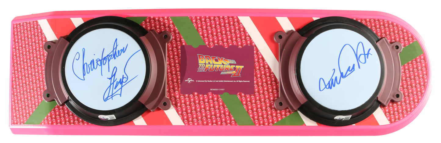 
                  
                    Back to the Future Part II Prop Replica Hoverboard (Beckett Witnessed) Signed by Michael J. Fox & Christopher Lloyd
                  
                