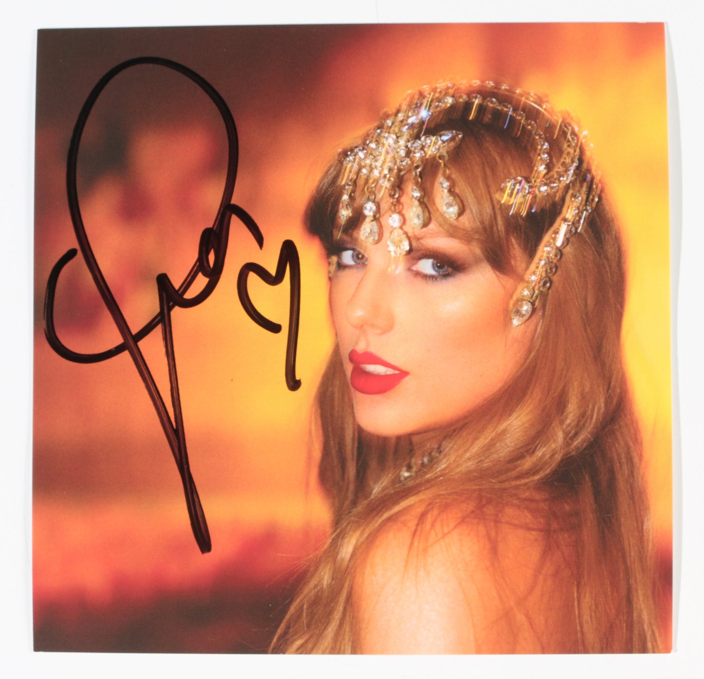 
                  
                    The Life of a Showgirl CD Album Insert Signed by Taylor Swift
                  
                