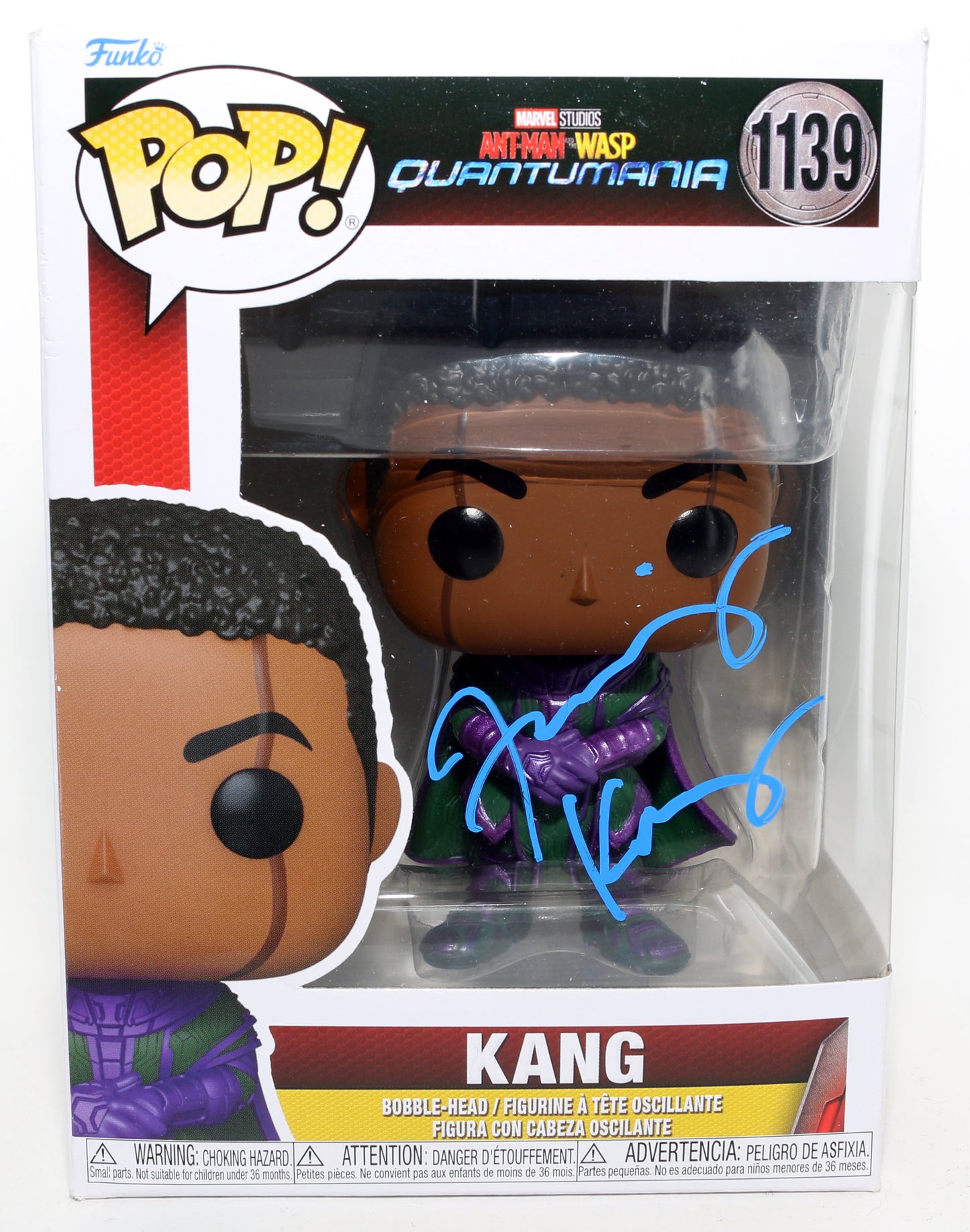 
                  
                    Jonathan Majors as Kang the Conqueror in Ant-Man & The Wasp: Quantumania Signed Funko POP! #1139
                  
                
