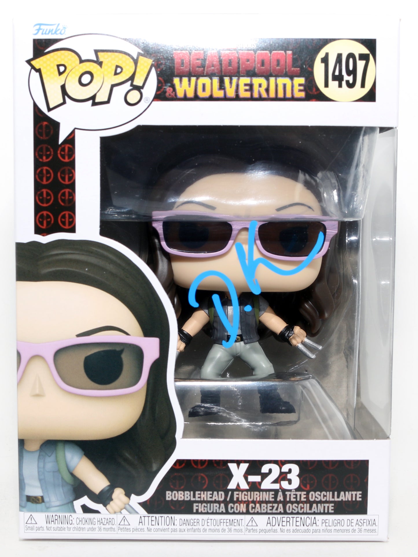 
                  
                    Dafne Keen as X-23 in Deadpool & Wolverine Signed Funko POP! #1497
                  
                