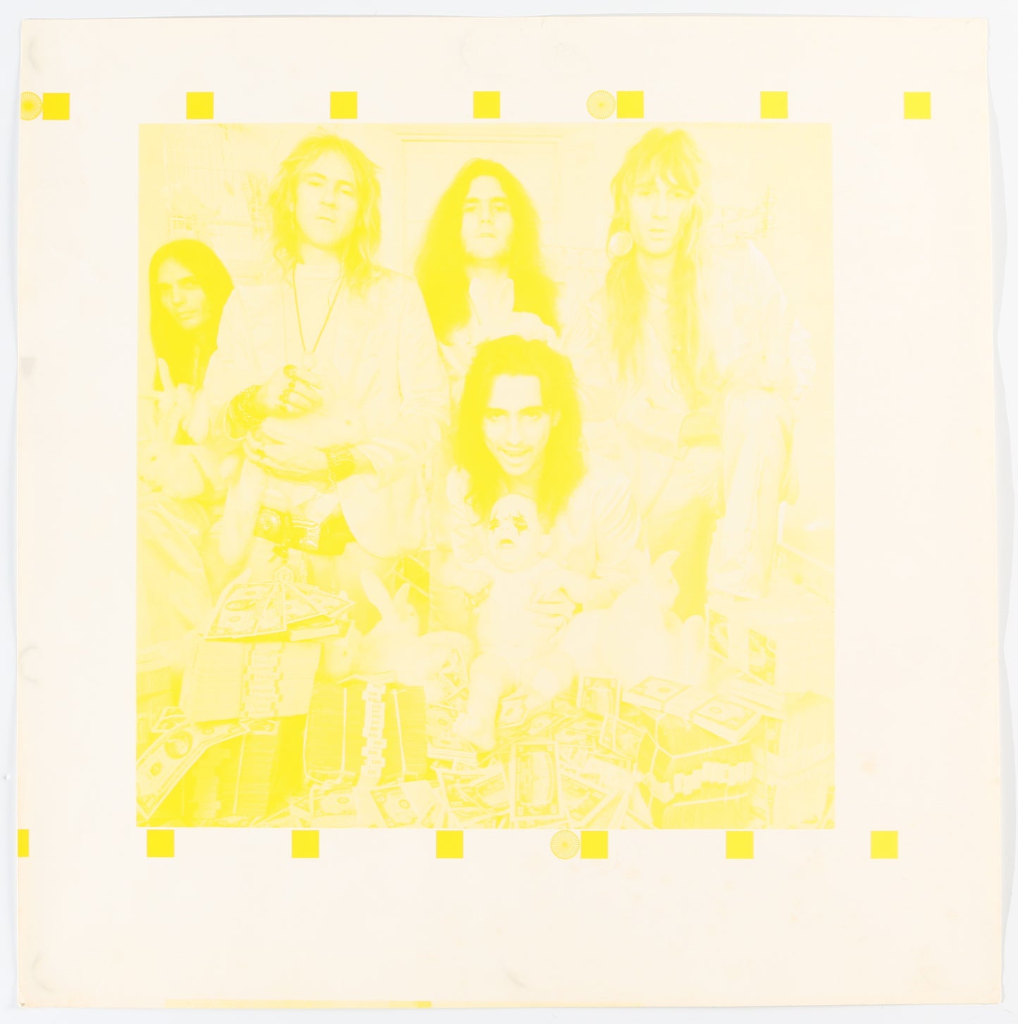 
                  
                    Alice Cooper: Billion Dollar Babies 3pc Test Proof Sheets Band Signed by Alice Cooper, Michael Bruce, Dennis Dunaway, & Neal Smith
                  
                