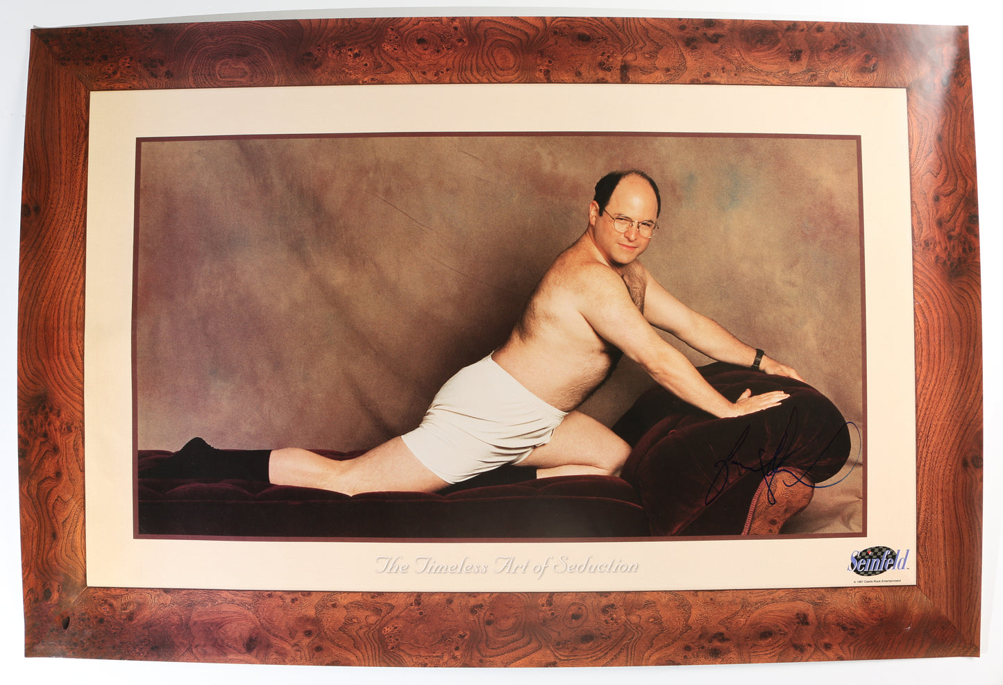 
                  
                    Jason Alexander as George Costanza in Seinfeld Signed 24x36 Poster
                  
                