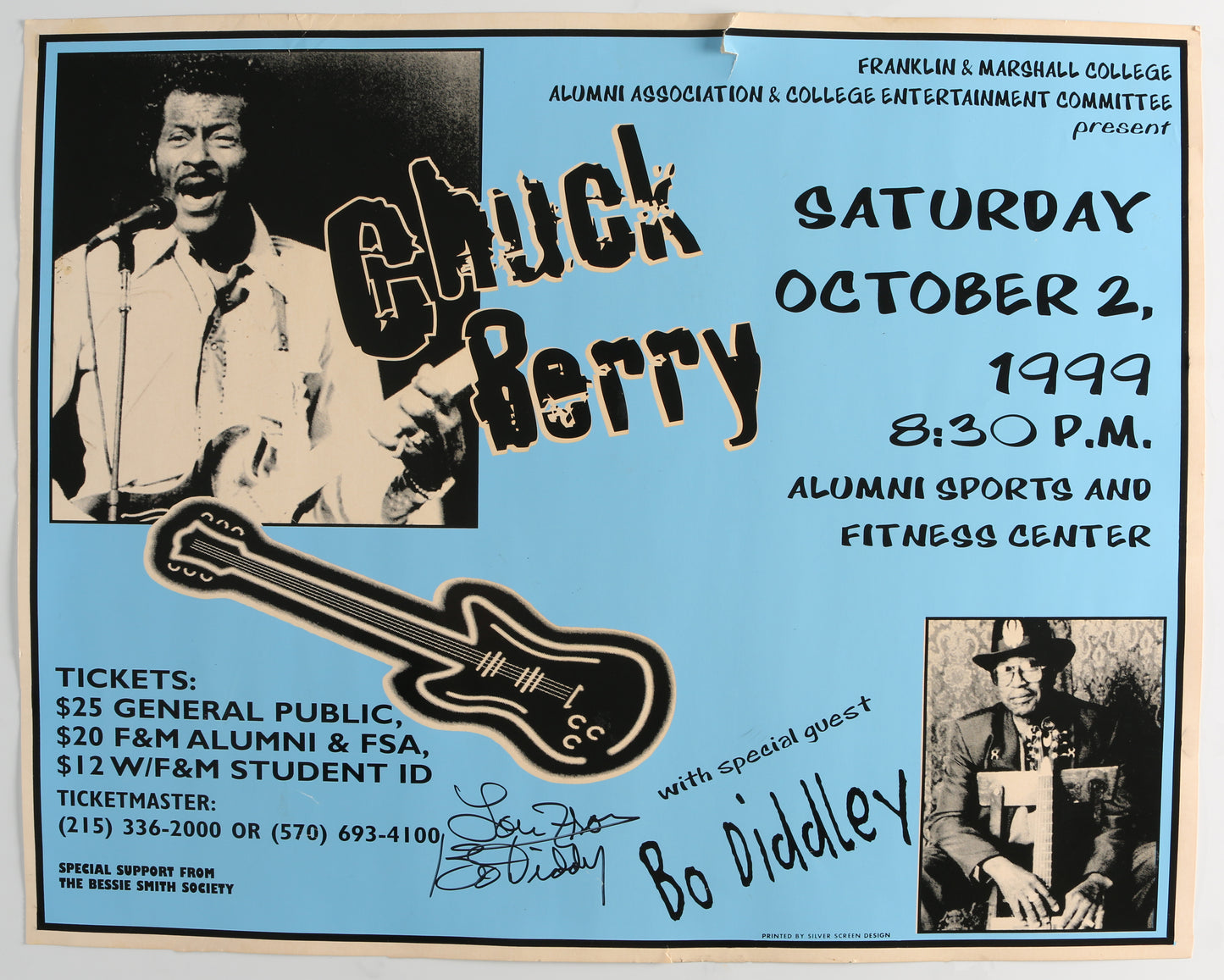 
                  
                    Bo Diddley Guitarist, Singer, & Songwriter Signed 17x21.5 Poster
                  
                