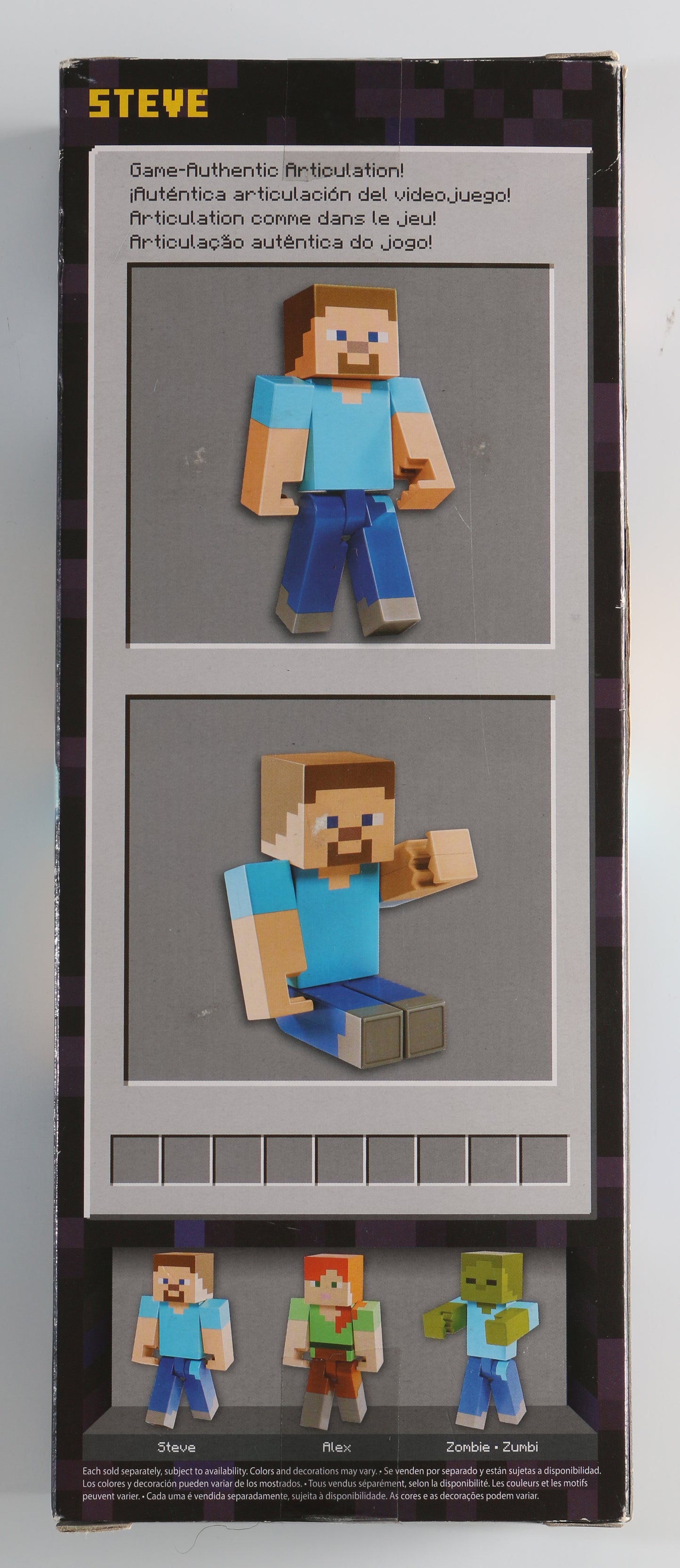
                  
                    A Minecraft Movie Steve Mattel Action Figure Cast Signed by Jack Black, Jason Momoa, Danielle Brooks, Sebastian Hansen, Torfi Frans Ólafsson & Jared Hess
                  
                