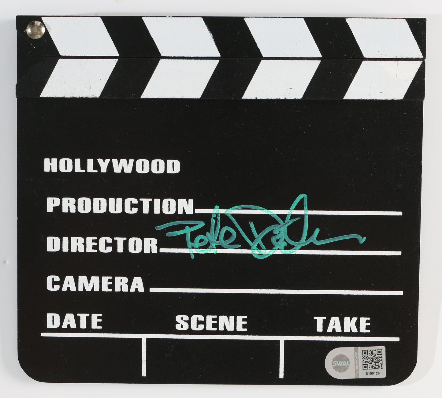 
                  
                    Pete Docter Director of Monsters, Inc., Inside Out, & Up (SWAU) Signed Prop Replica Mini Clapperboard
                  
                