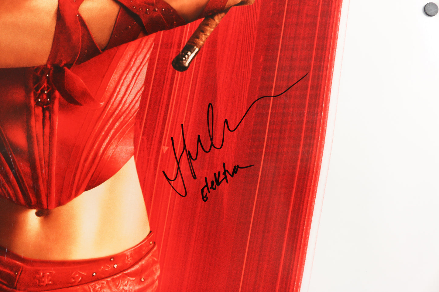 
                  
                    Jennifer Garner as Elektra Natchios in Elektra Signed 27x40 Poster with Character Name
                  
                