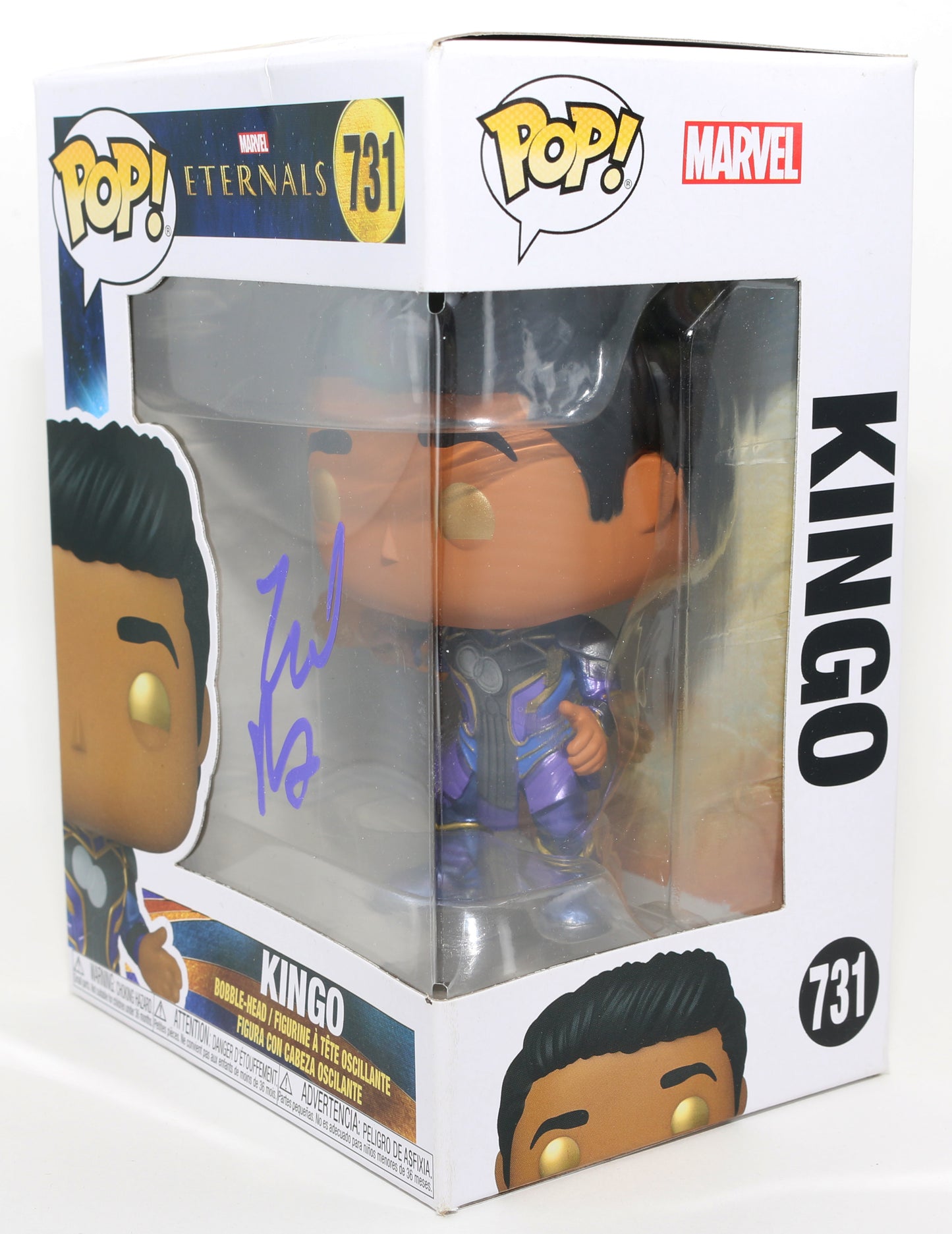 
                  
                    Kumail Nanjiani as Kingo in The Eternals Signed Funko POP! #731
                  
                