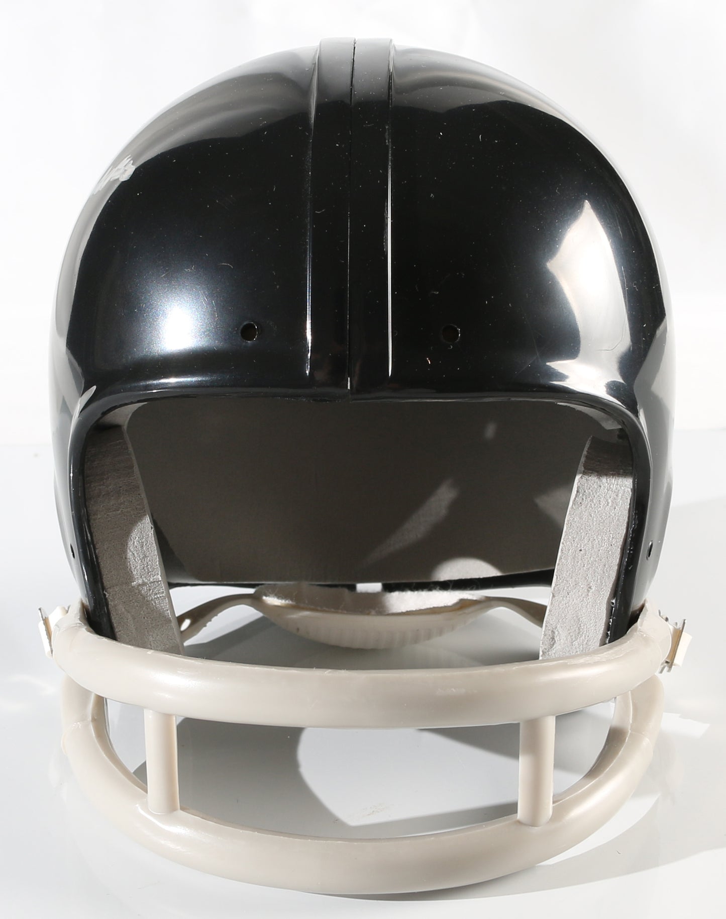 
                  
                    Burt Reynolds as Paul Crewe in The Longest Yard (Beckett) Signed Prop Replica Mini Helmet
                  
                