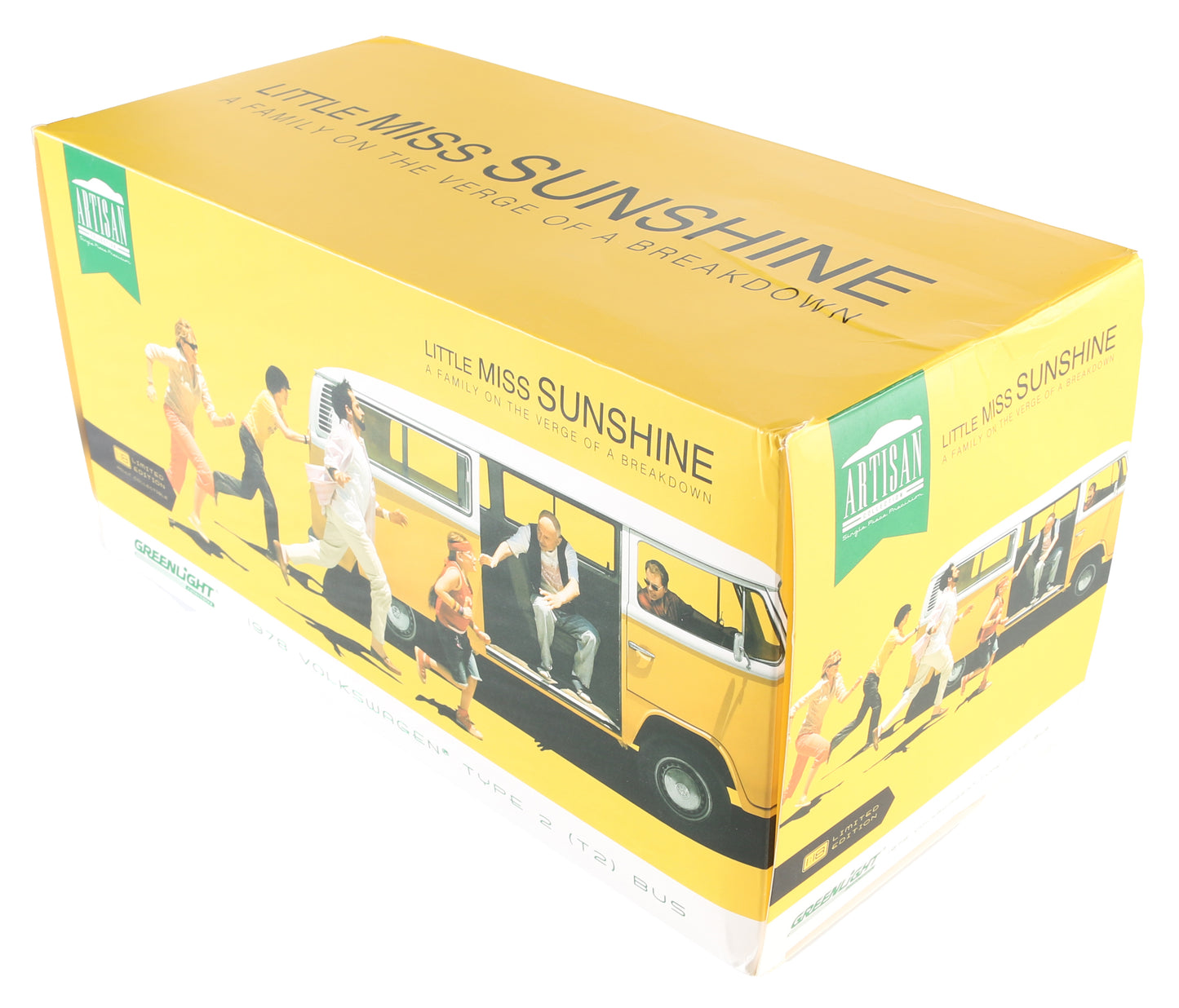 
                  
                    Abigail Breslin as Olive Hoover in Little Miss Sunshine Signed Greenlight Artisan 1:18 Scale Model 1978 Volkswagen Type 2 Bus with Character Name
                  
                