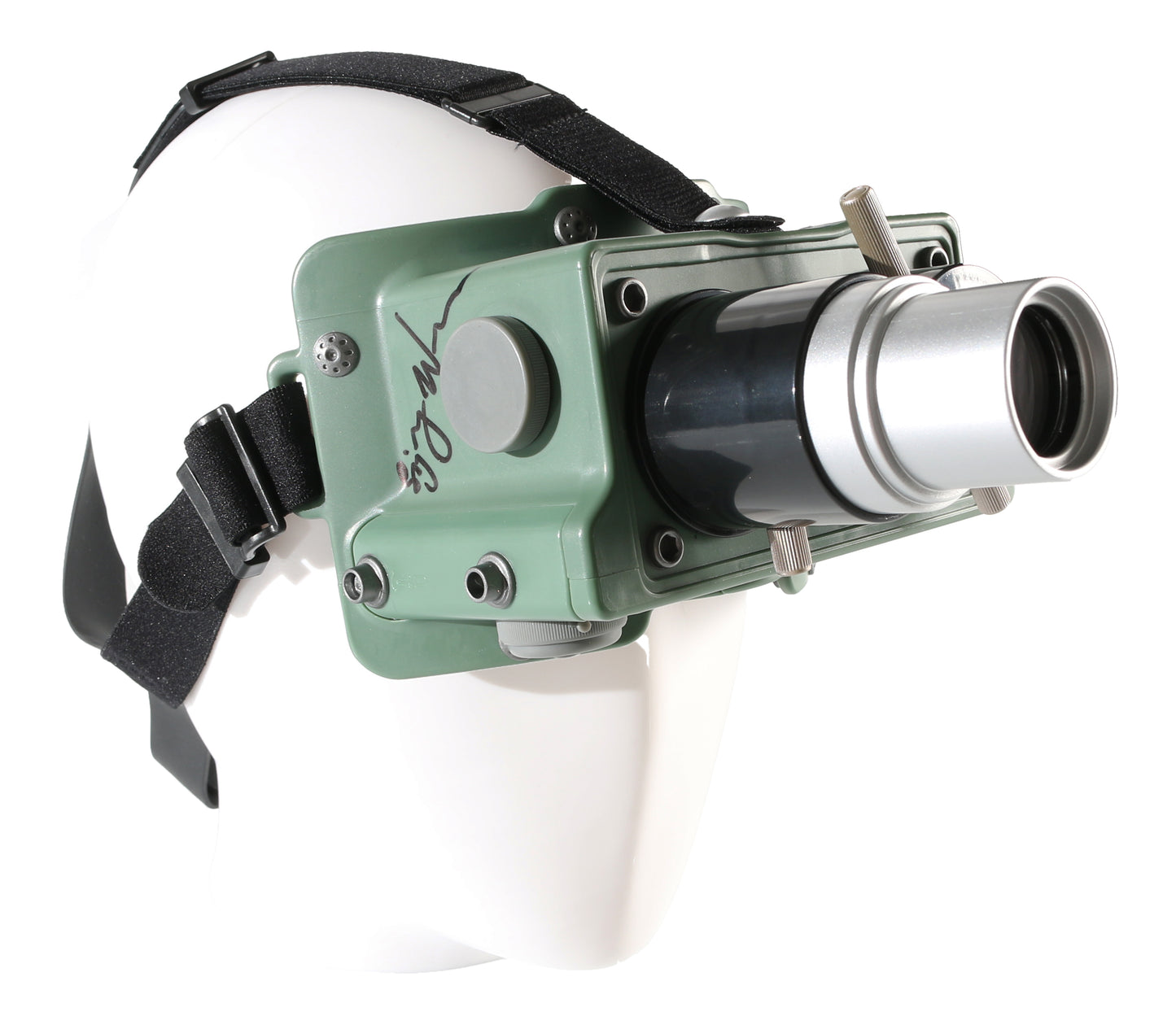 
                  
                    Sigourney Weaver as Dana Barrett in Ghostbusters (Celebrity Authentics) Signed Prop Replica Ecto Goggles
                  
                